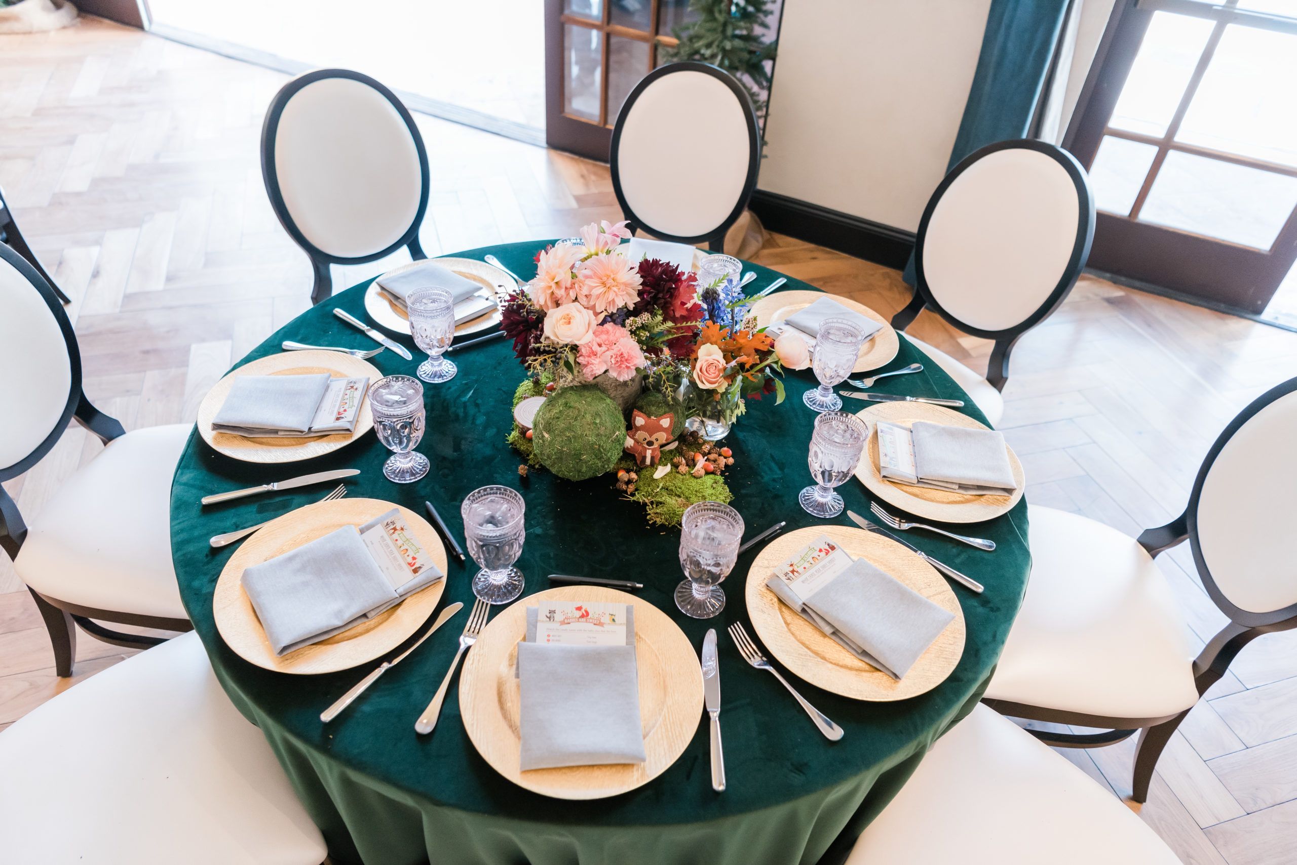 Woodland Boho Baby Shower and Flower Crown Activation at the Stirling Club in Las Vegas