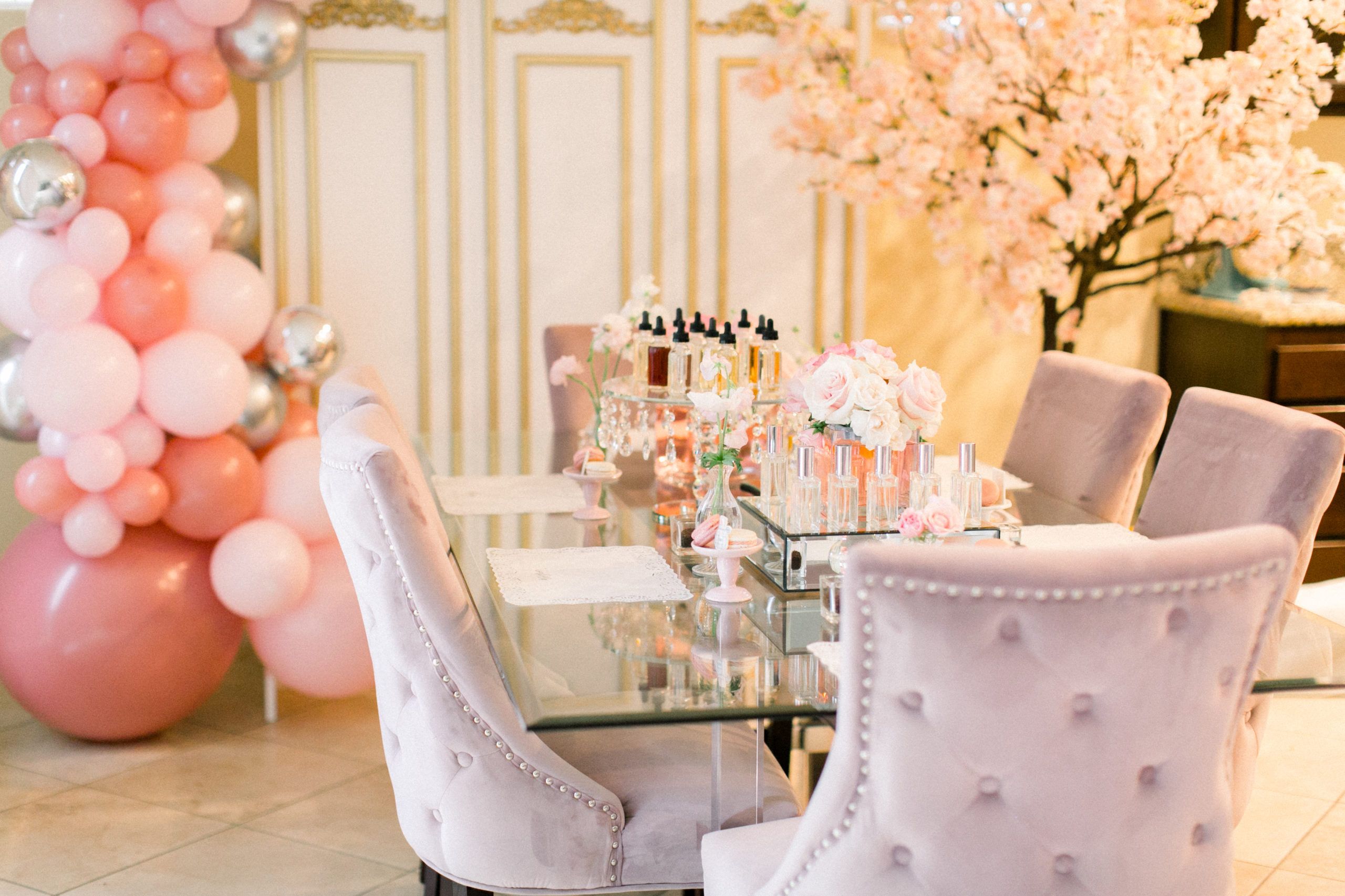 An Eau de Parfum Bridal Shower