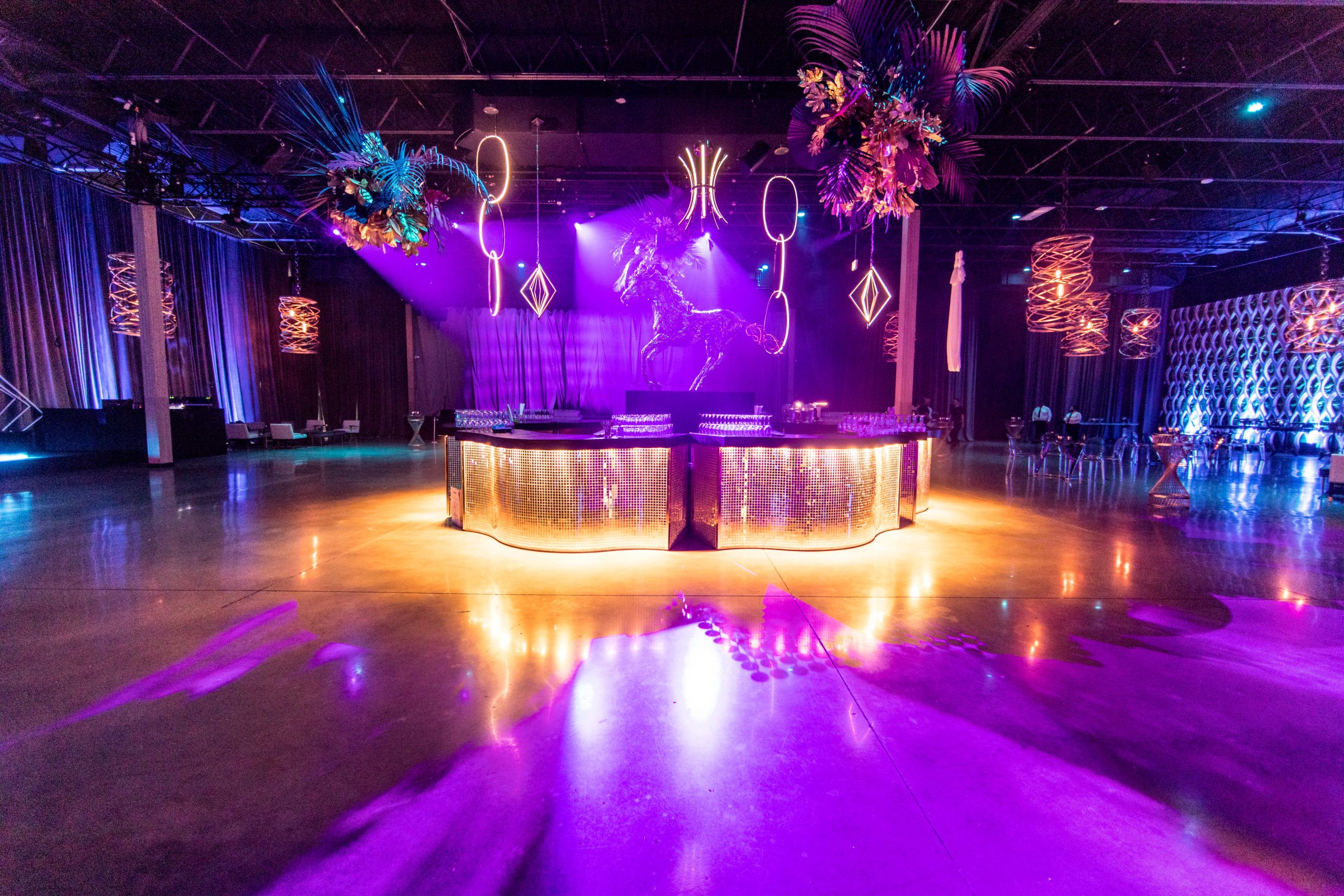 Glamorous 50th Birthday Party at The Geraghty in Chicago, Illinois