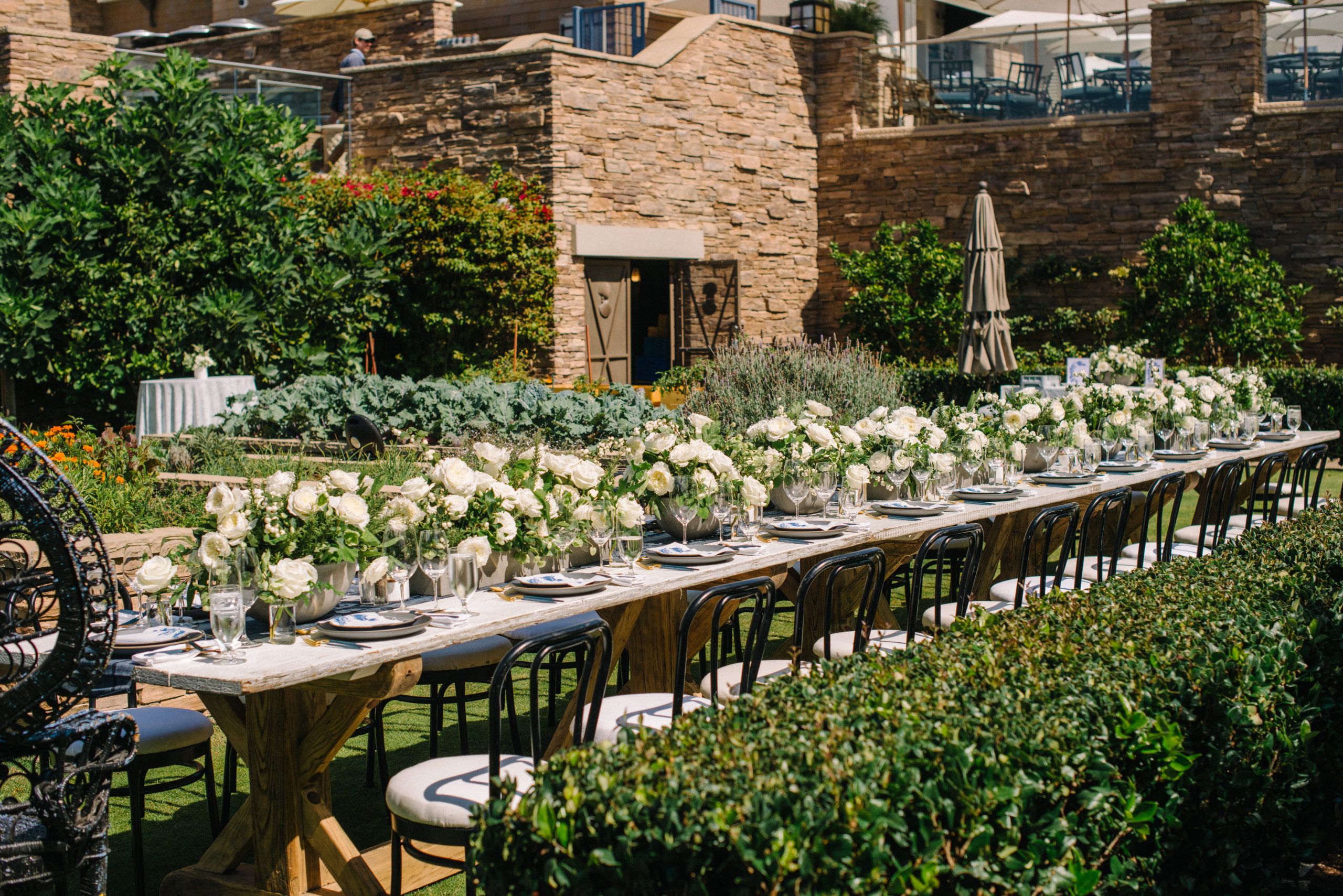 Laguna Beach- Vegetable Garden Bridal Shower