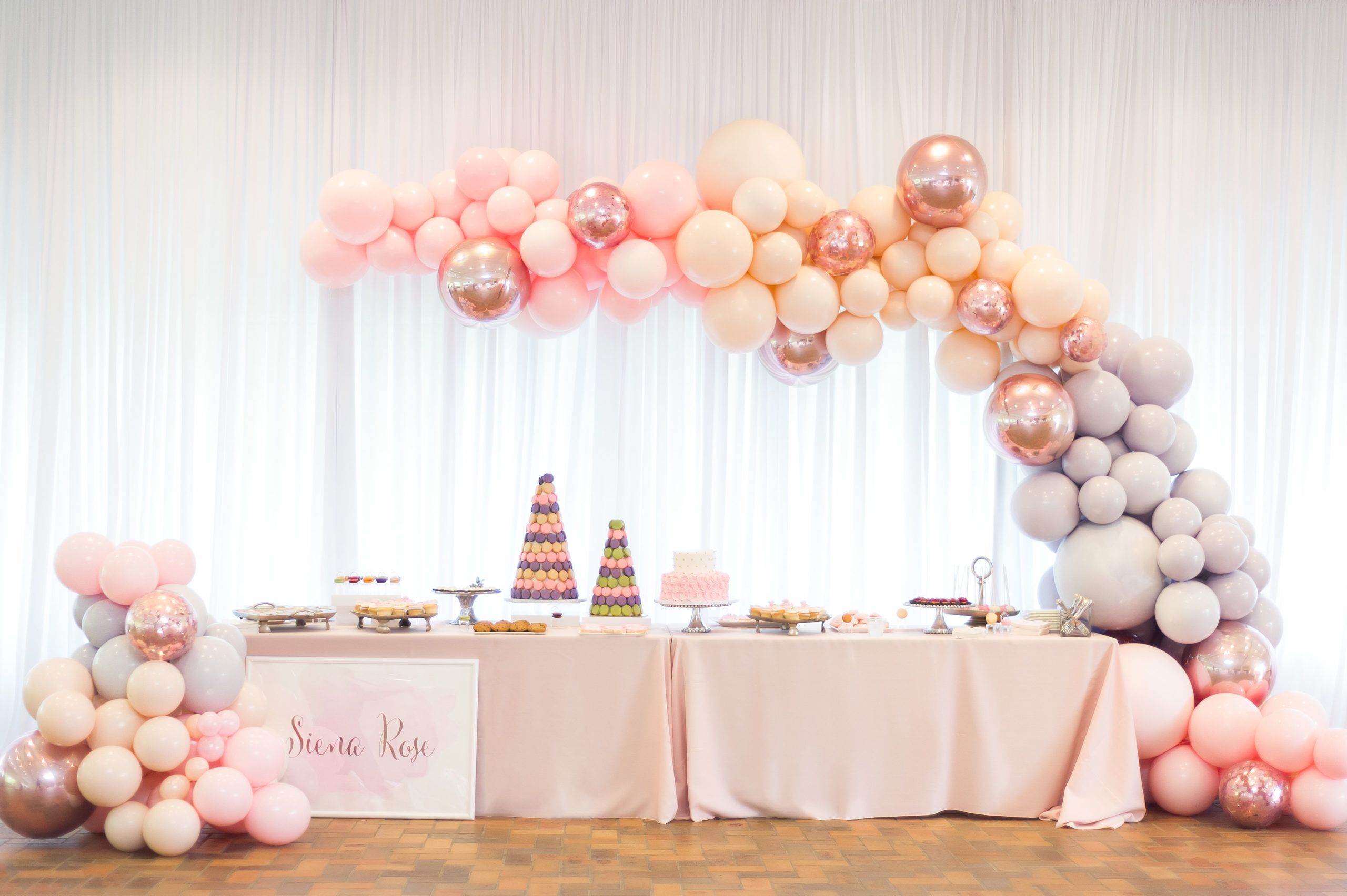Luxurious Pastel Wedding Shower at the Chicago Botanic Garden in Glencoe, IL