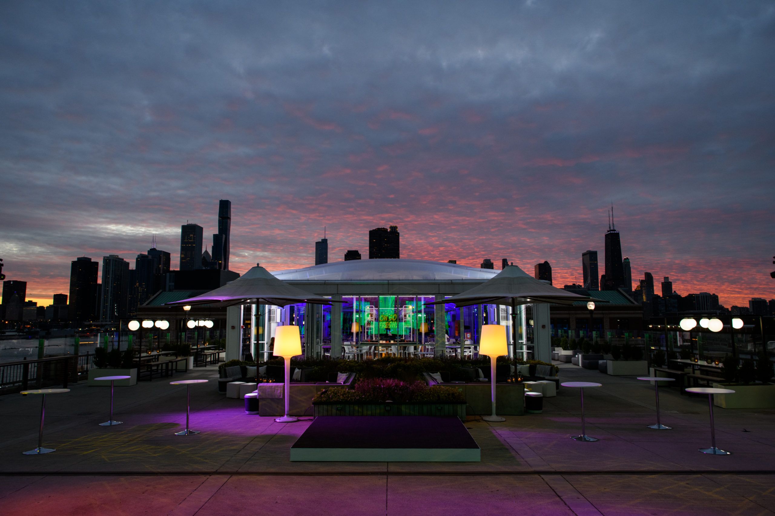 Pop Art 50th Birthday Party at Offshore Navy Pier in Chicago, IL
