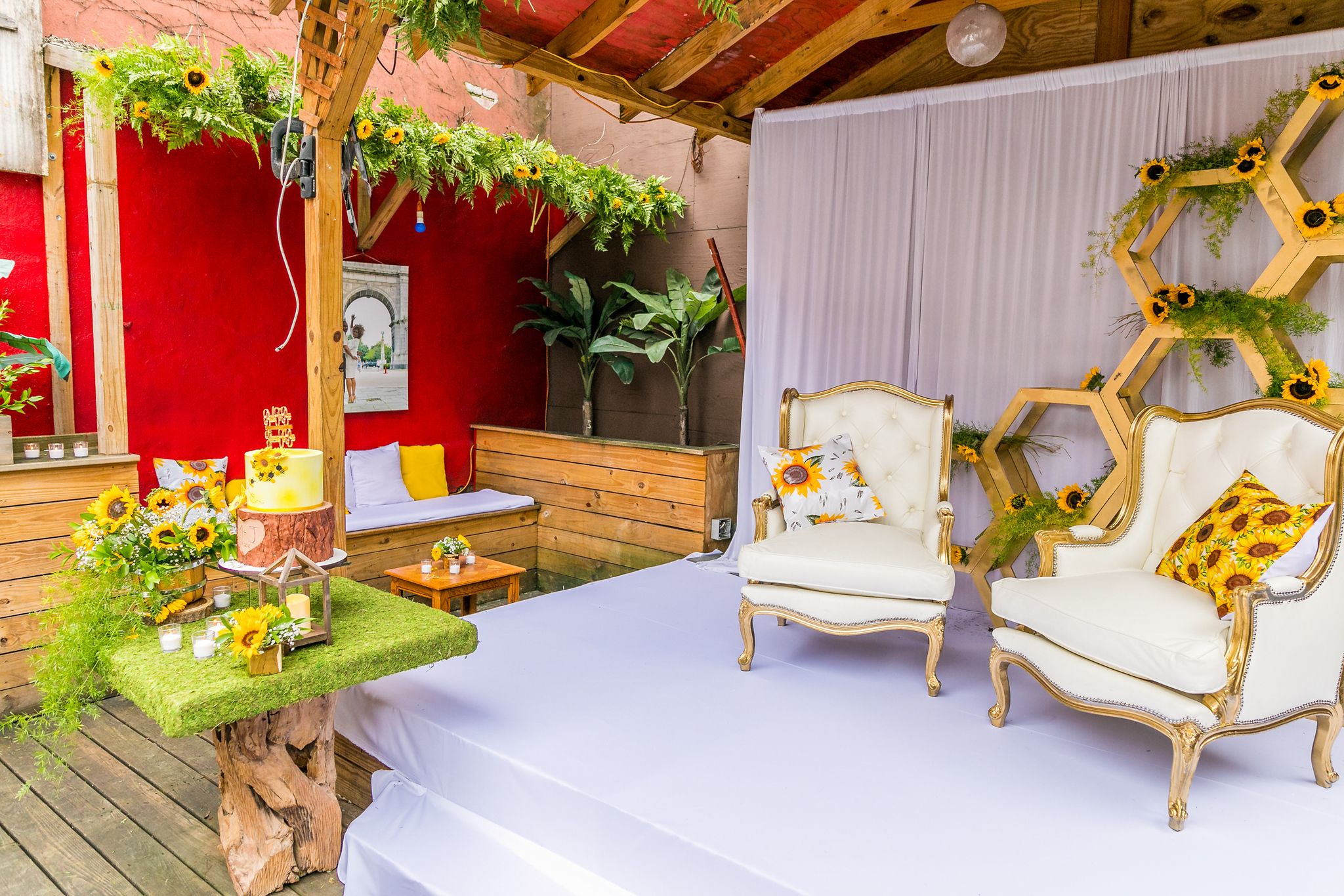 Sunflower Themed Bridal Shower