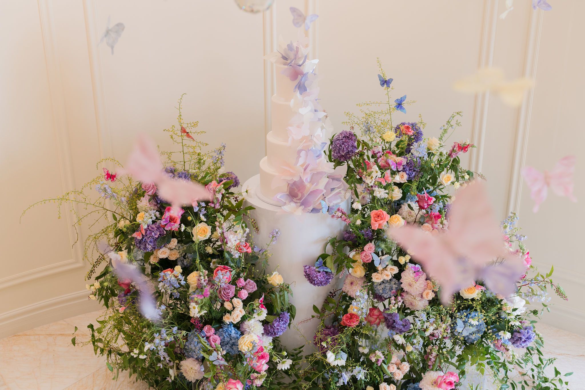 Unique Floral-Themed Bridal Shower in Los Angeles, California