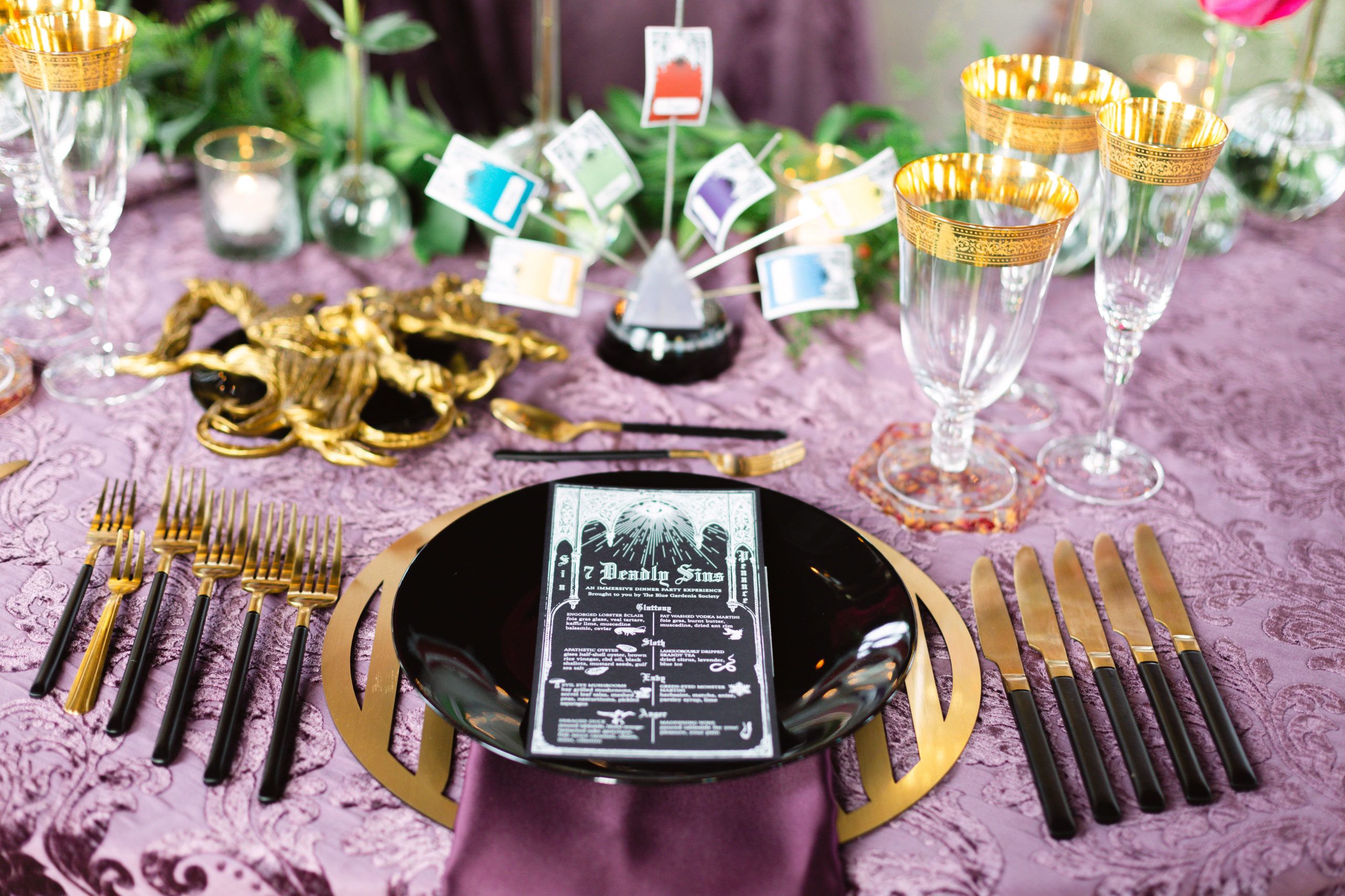 7 Sins Deadly Dinner Theme in New Orleans, LA