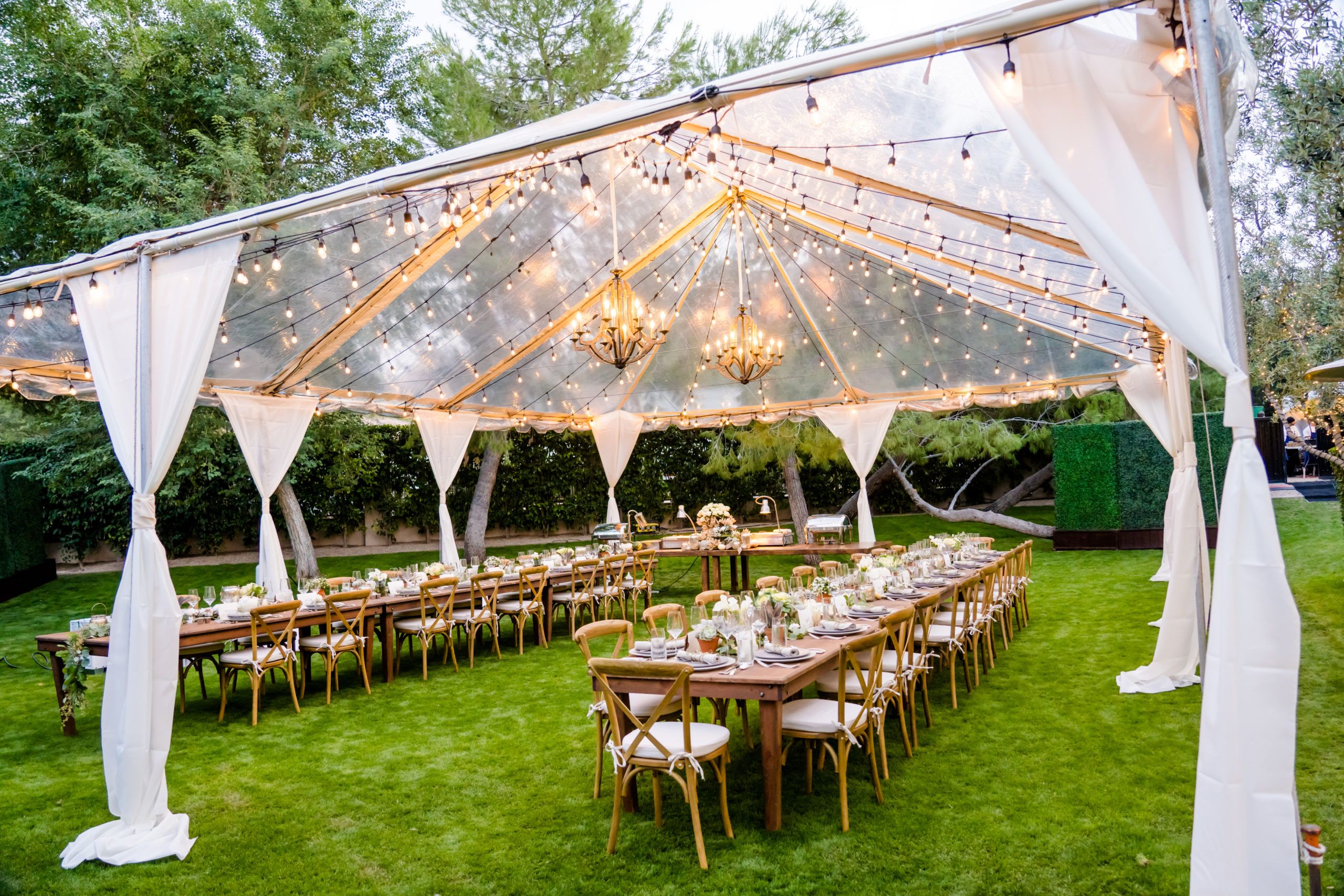 Beautiful Backyard Thanksgiving Celebration in Paradise Valley, AZ