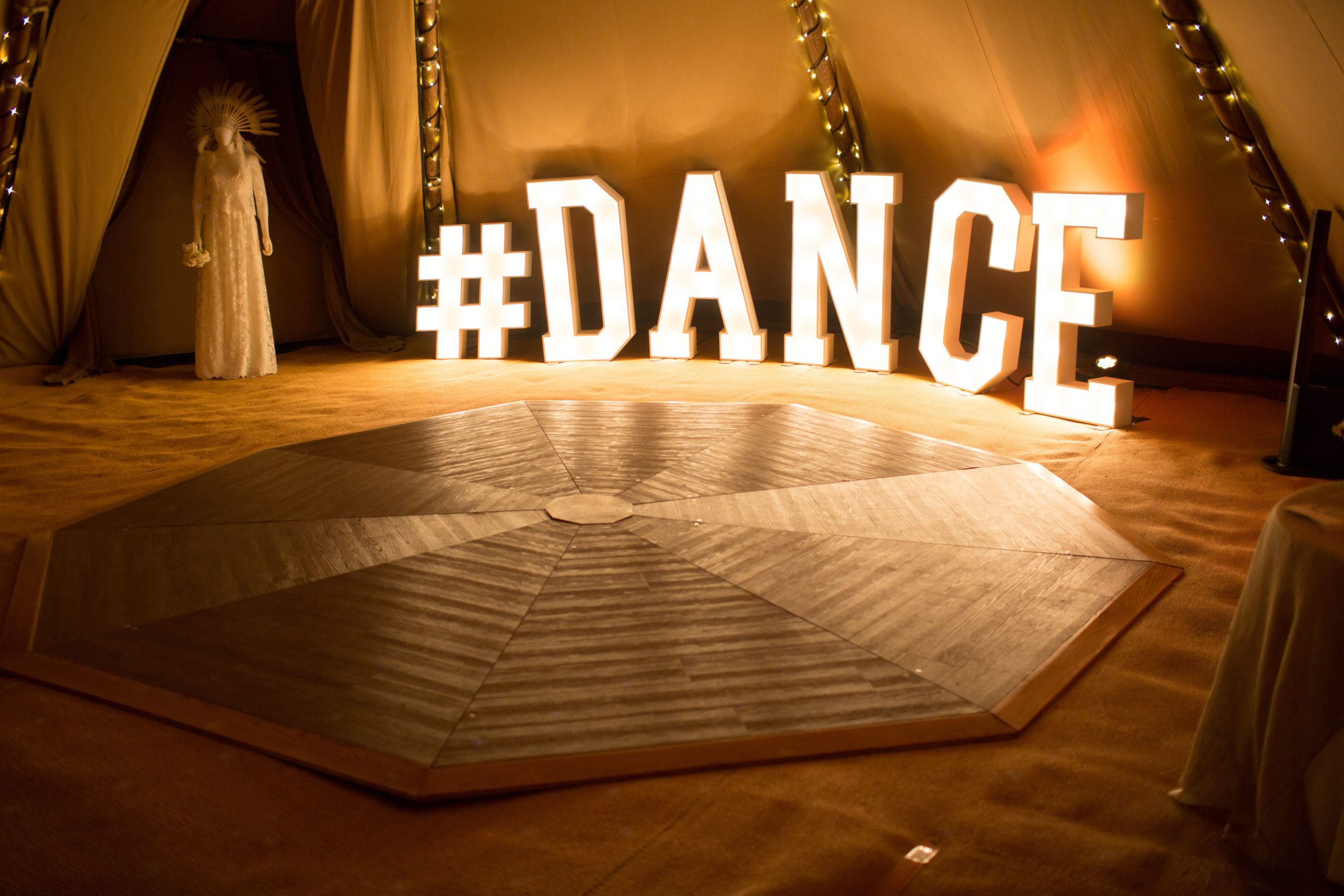 Elegant Tented Dinner Party