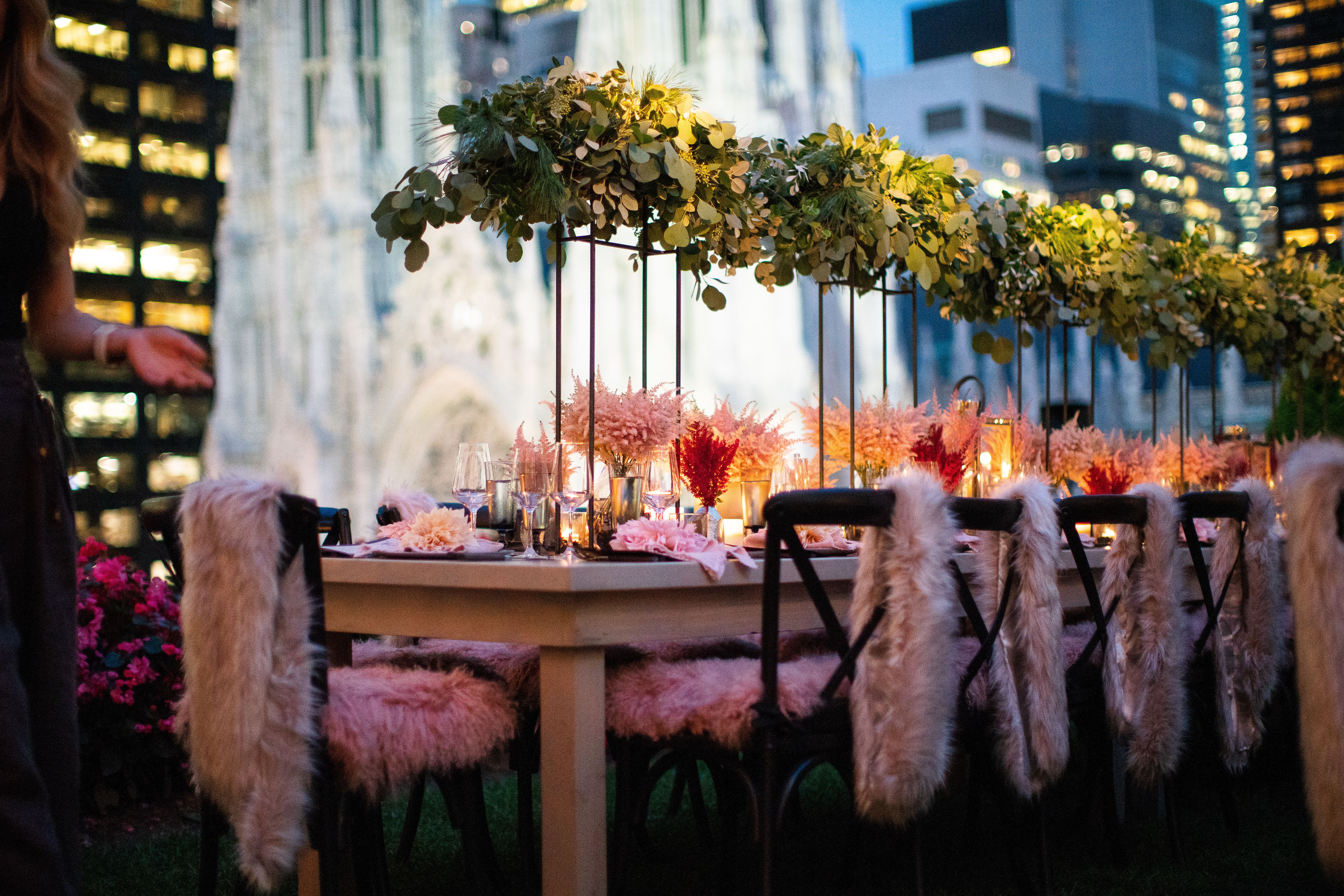 Garden-Inspired Dinner Party at 620 Loft & Garden in New York