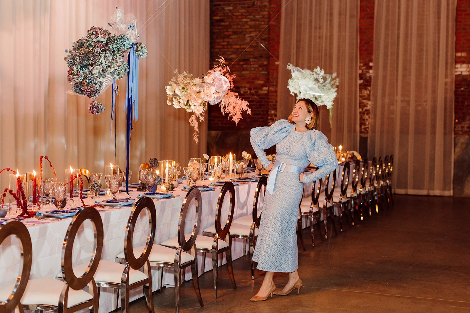 Glamorous Cloud Five Inspired Dinner Party at Fairlie in Chicago, IL