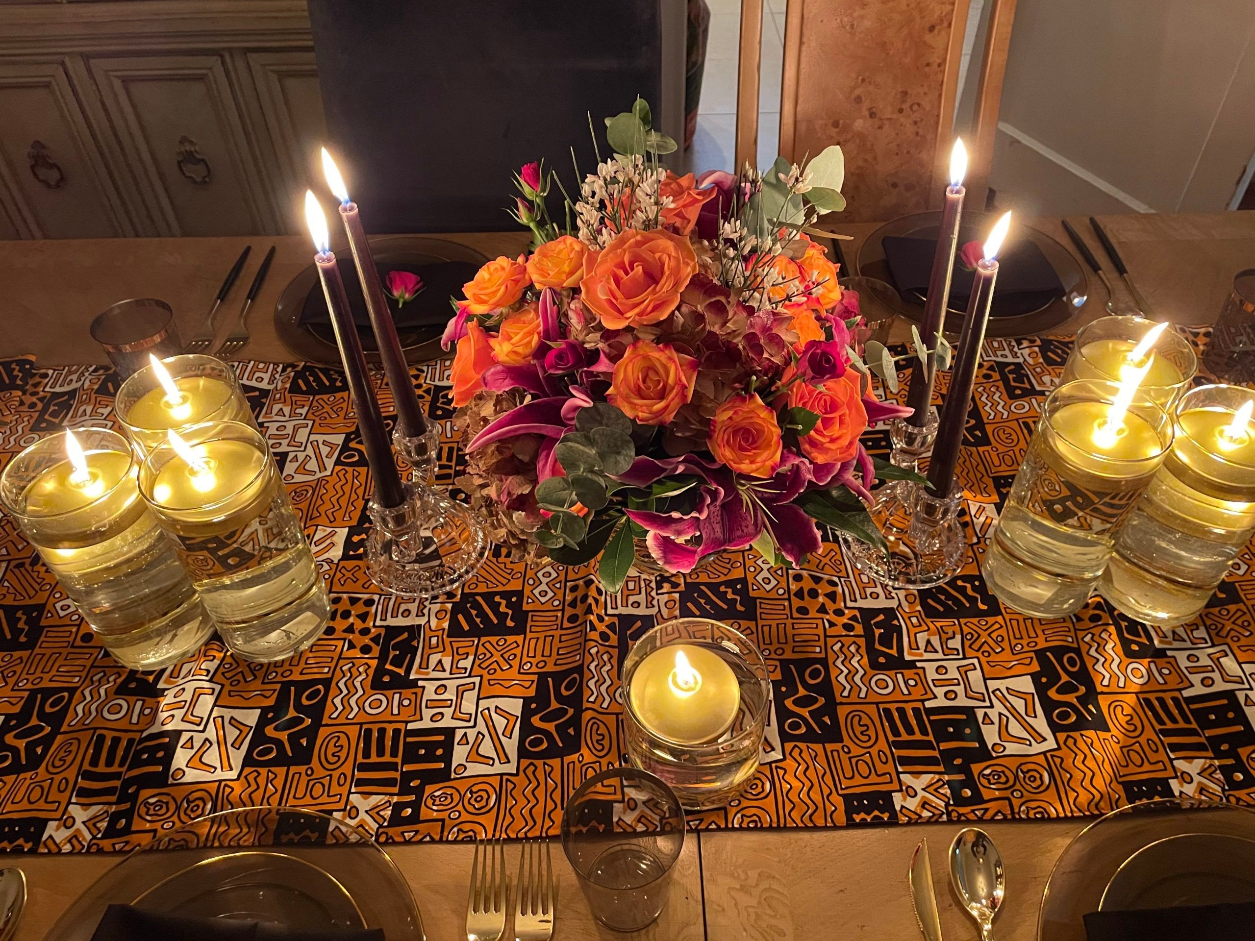 Intimate Dinner Party at Third Ward Houston Residence in Houston, Texas