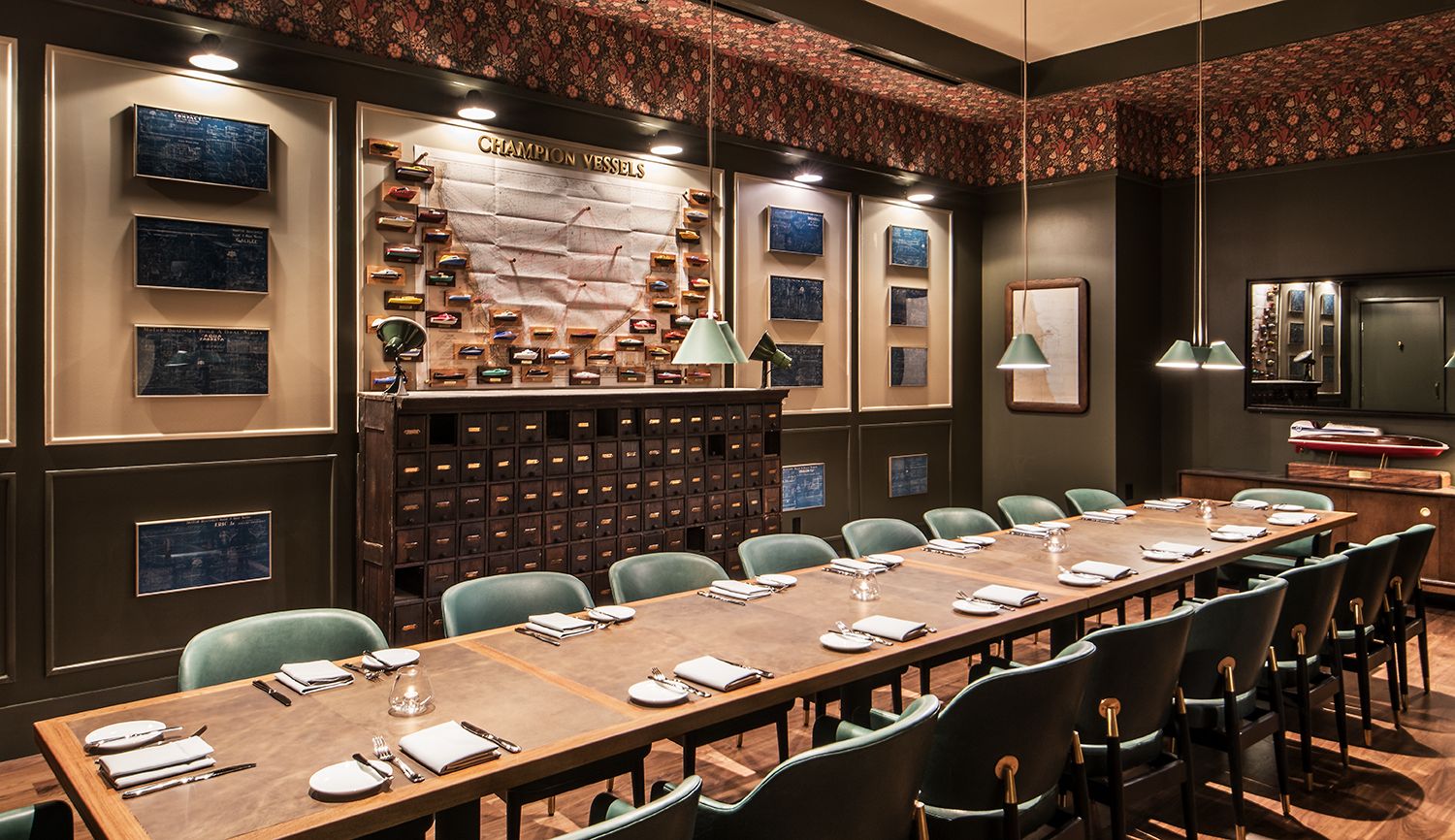 Regatta Room at Somerset for private dining Chicago | PartySlate