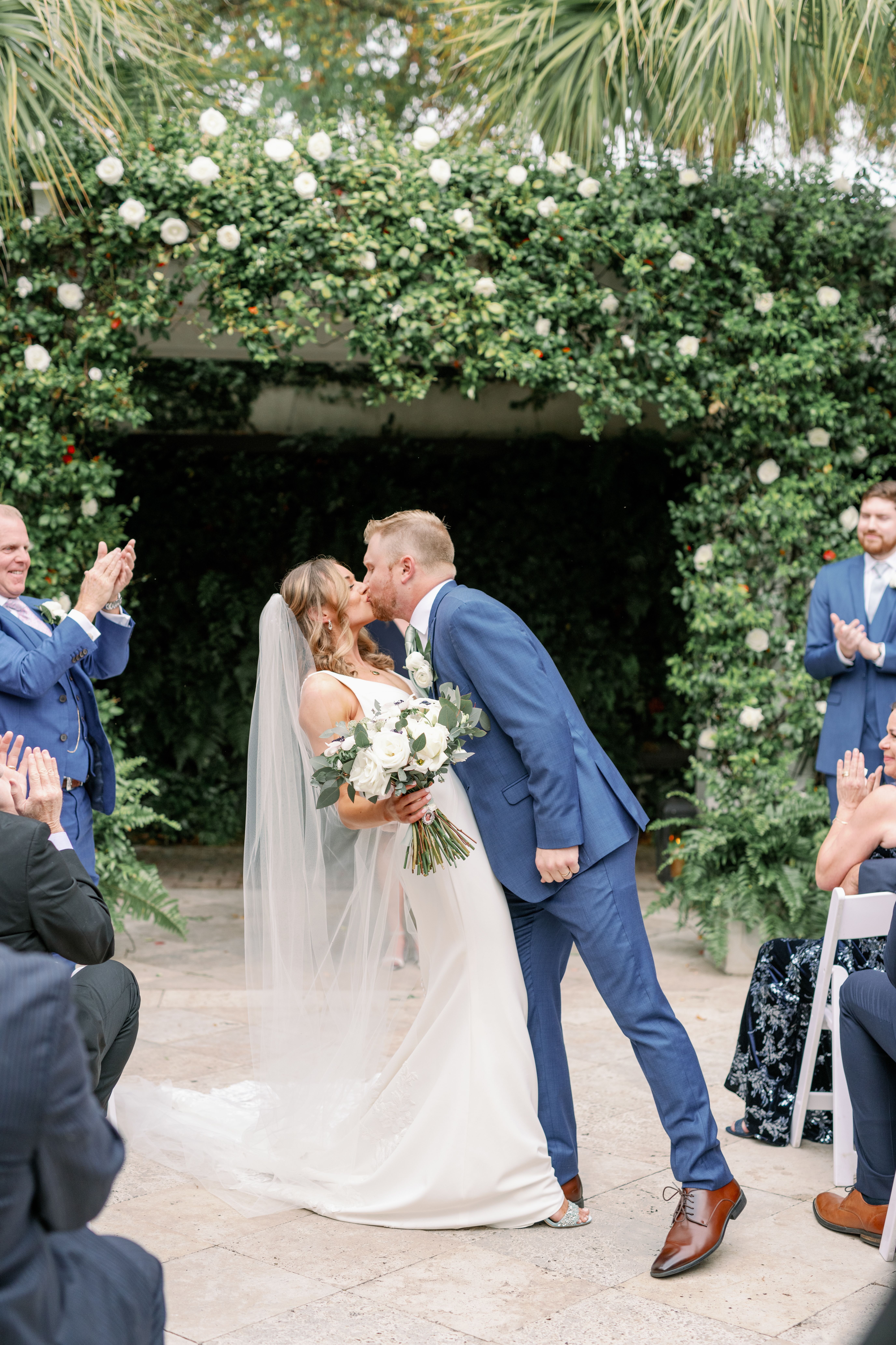 Beautiful Wedding at Cannon Green in Charleston, South Carolina | PartySlate