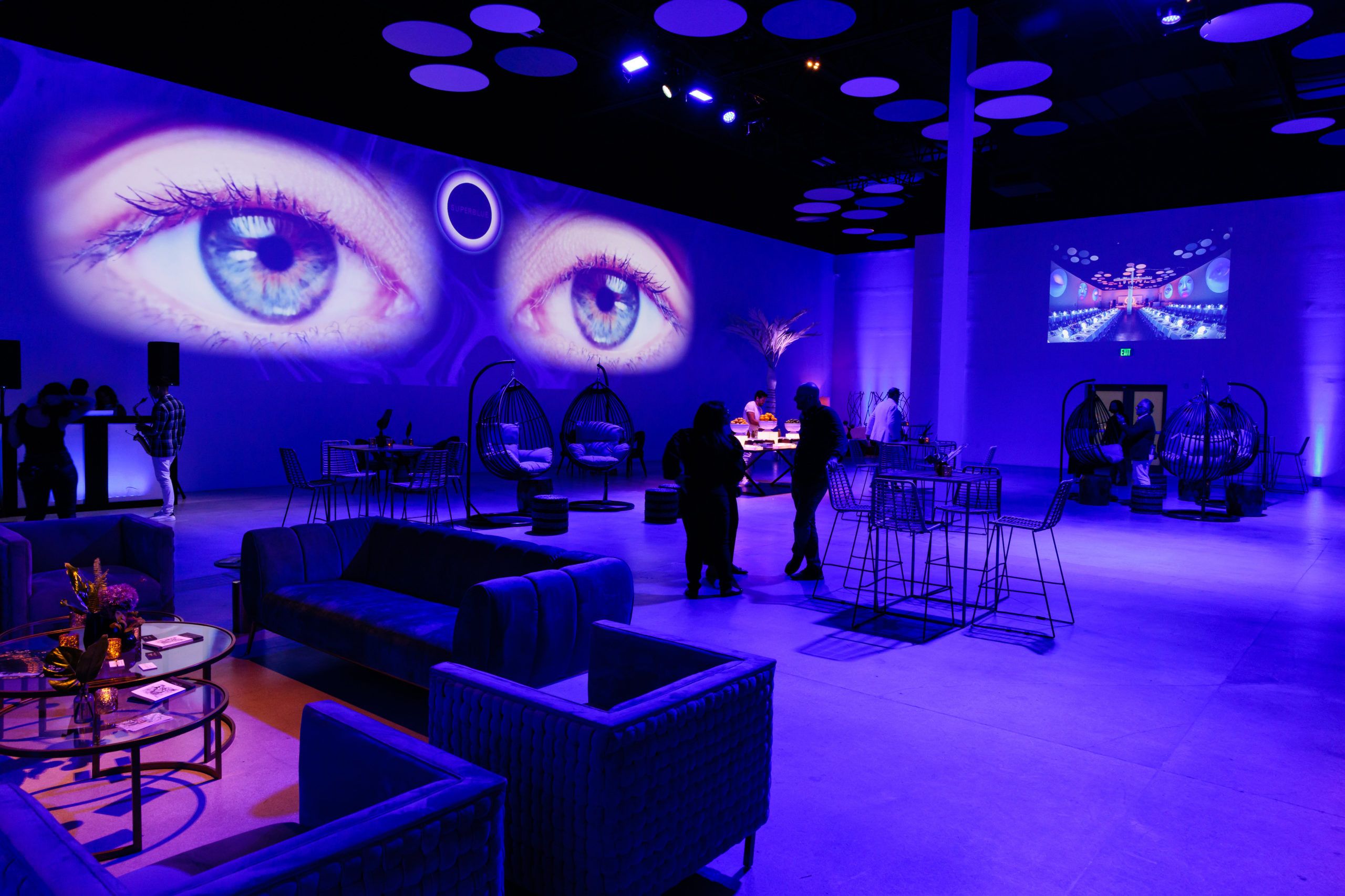 Creative Corporate Event in Artistic Space at Superblue in Miami, Florida