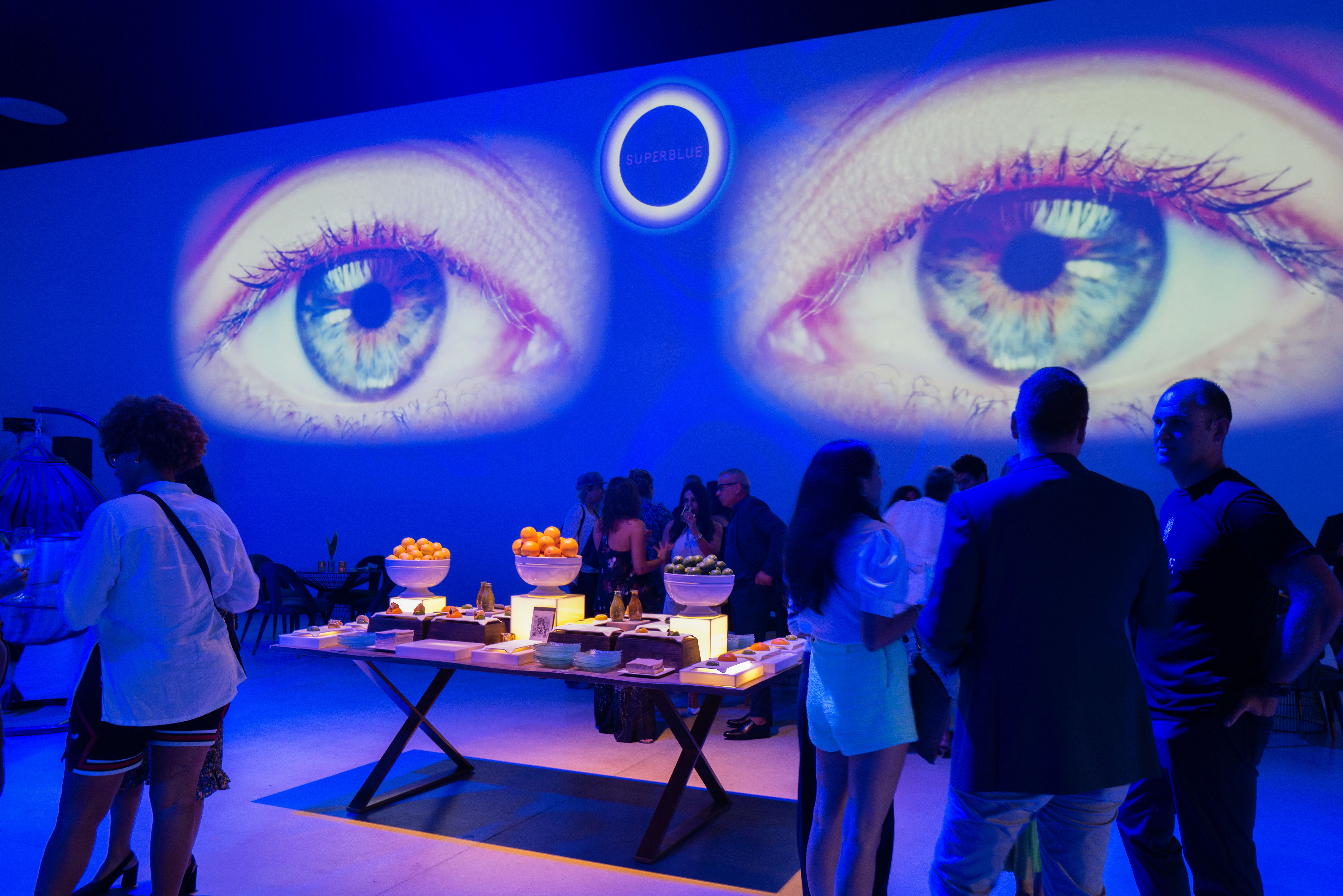 Creative Corporate Event in Artistic Space at Superblue in Miami, Florida