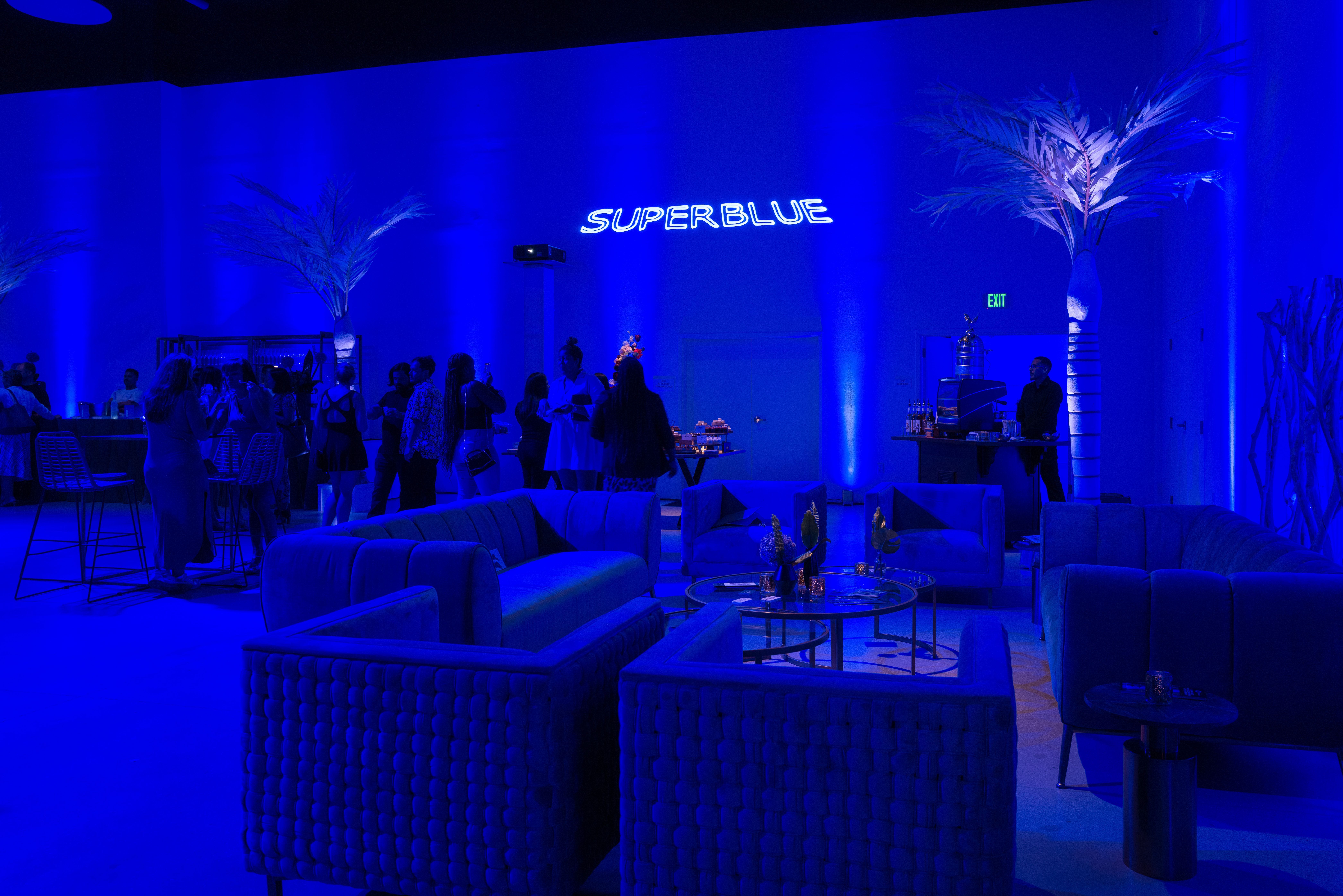 Creative Corporate Event in Artistic Space at Superblue in Miami, Florida
