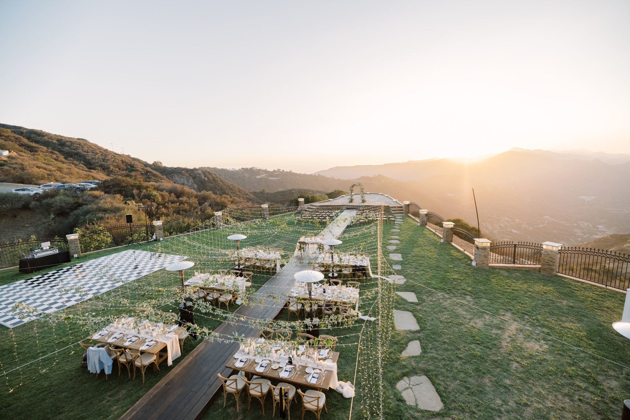 Outdoor Wedding in Malibu, California