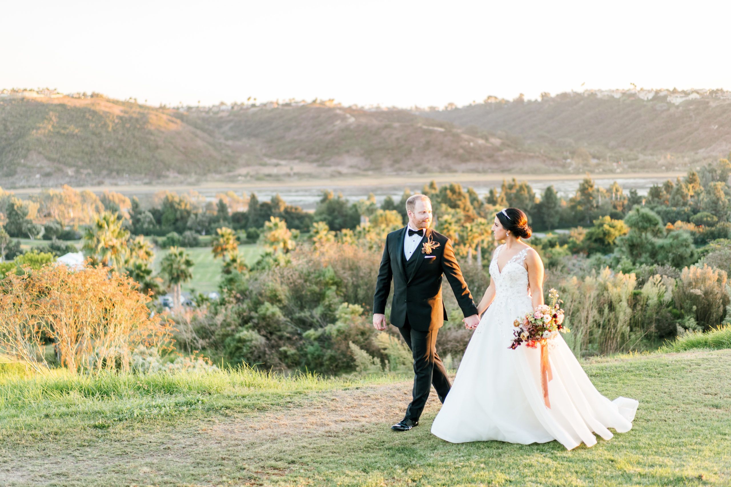 Rustic Floral Wedding at the Park Hyatt Aviara Carlsbad CA | PartySlate