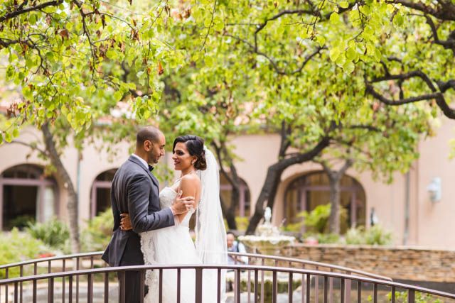 Ashley and Joseph's Colorful Wedding at The Langham Huntington Hotel | PartySlate