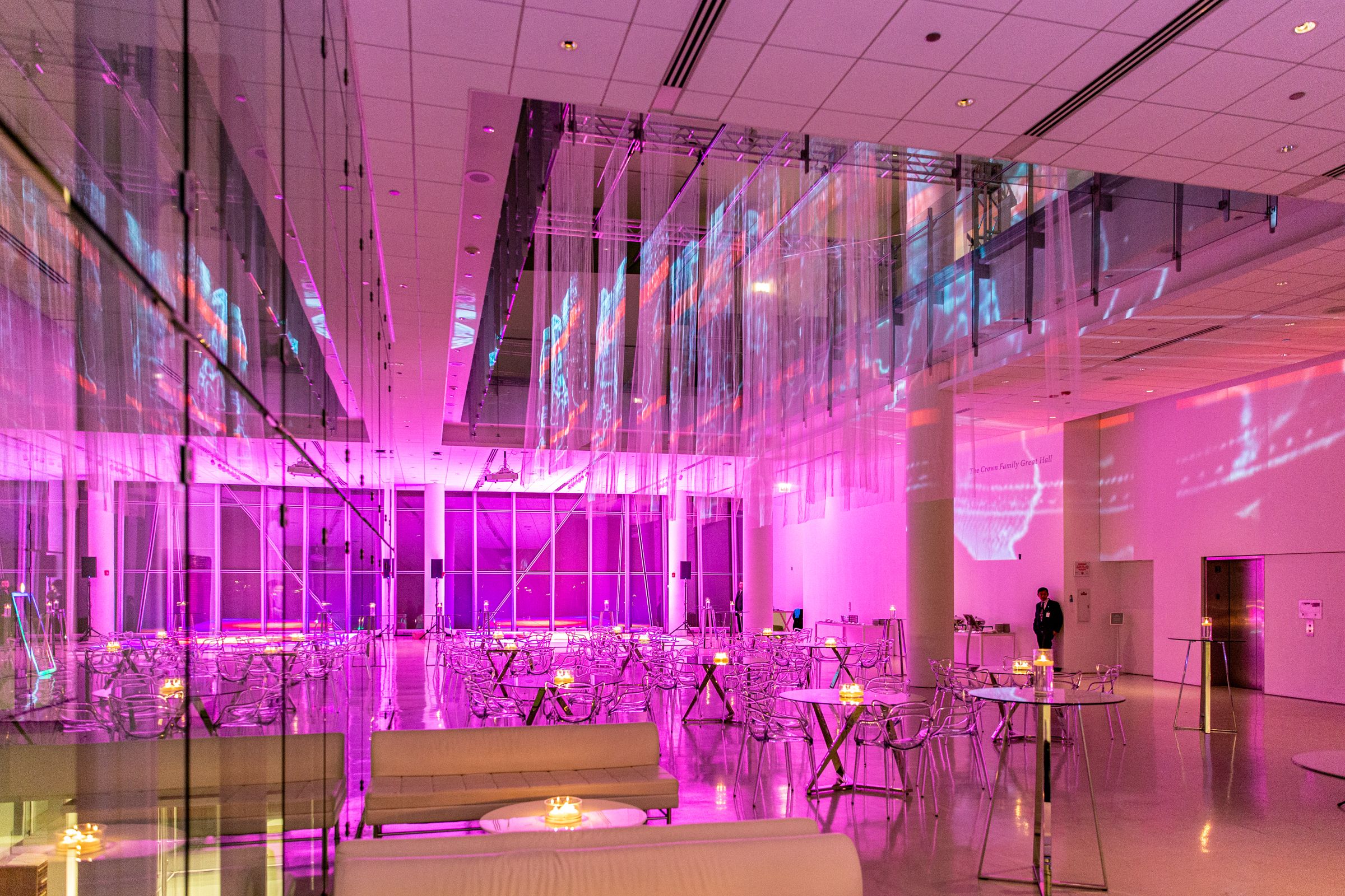 Alluring and Bright Corporate Holiday Celebration at Venue SIX10 in Chicago, Illinois