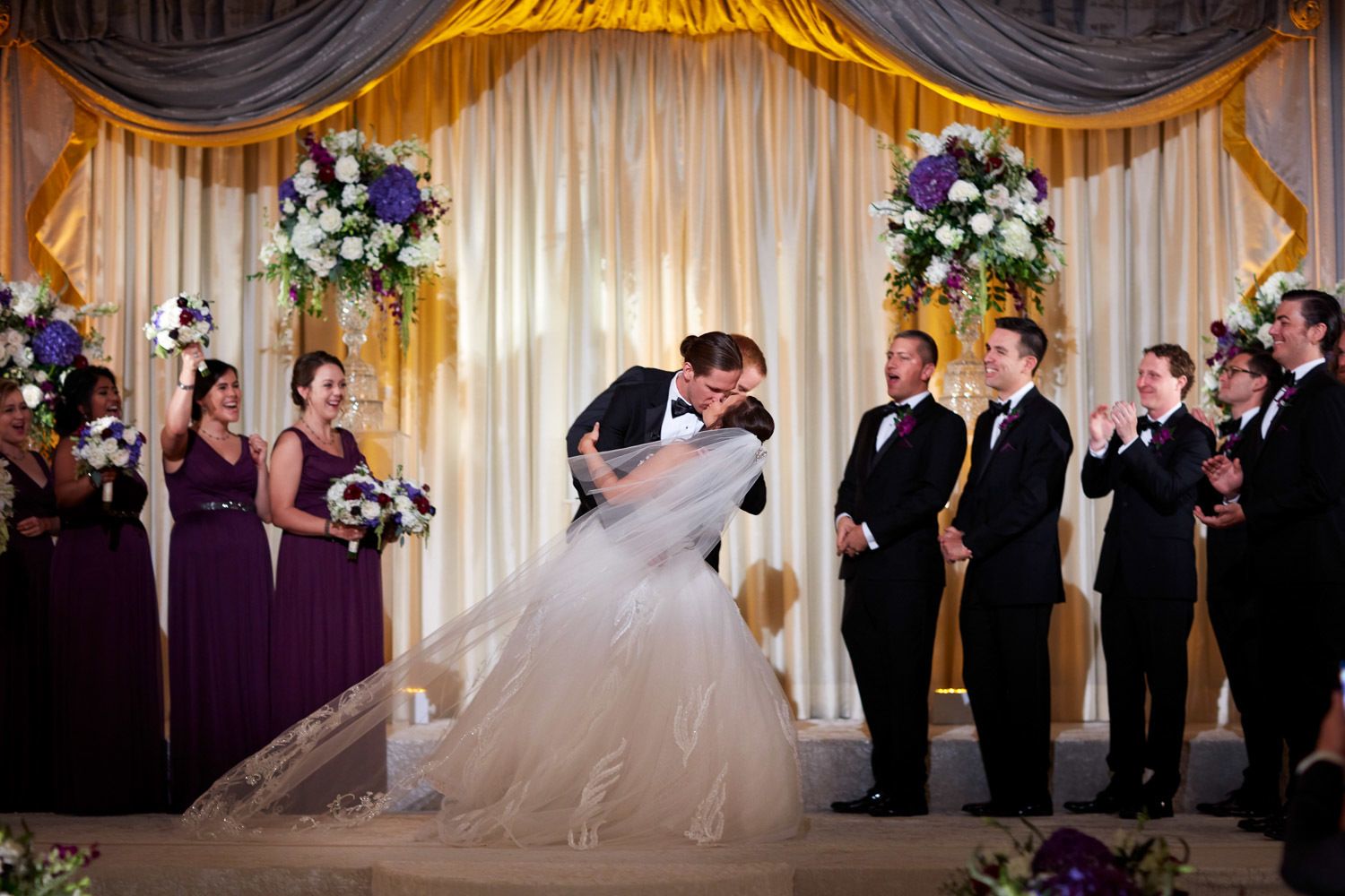 An Incredible Multicultural Wedding at The Palmer House Hilton in Chicago, IL