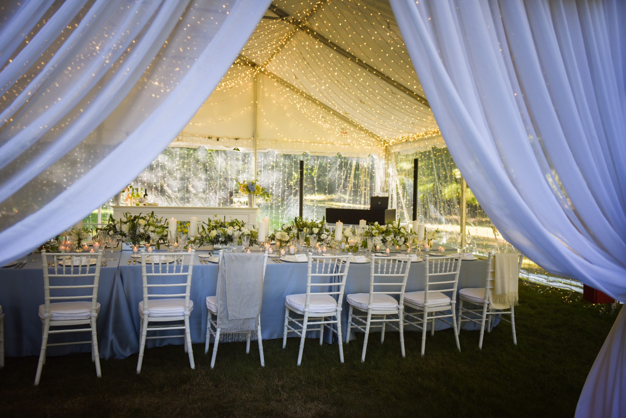 Classic New England Tented Wedding in Milton, MA