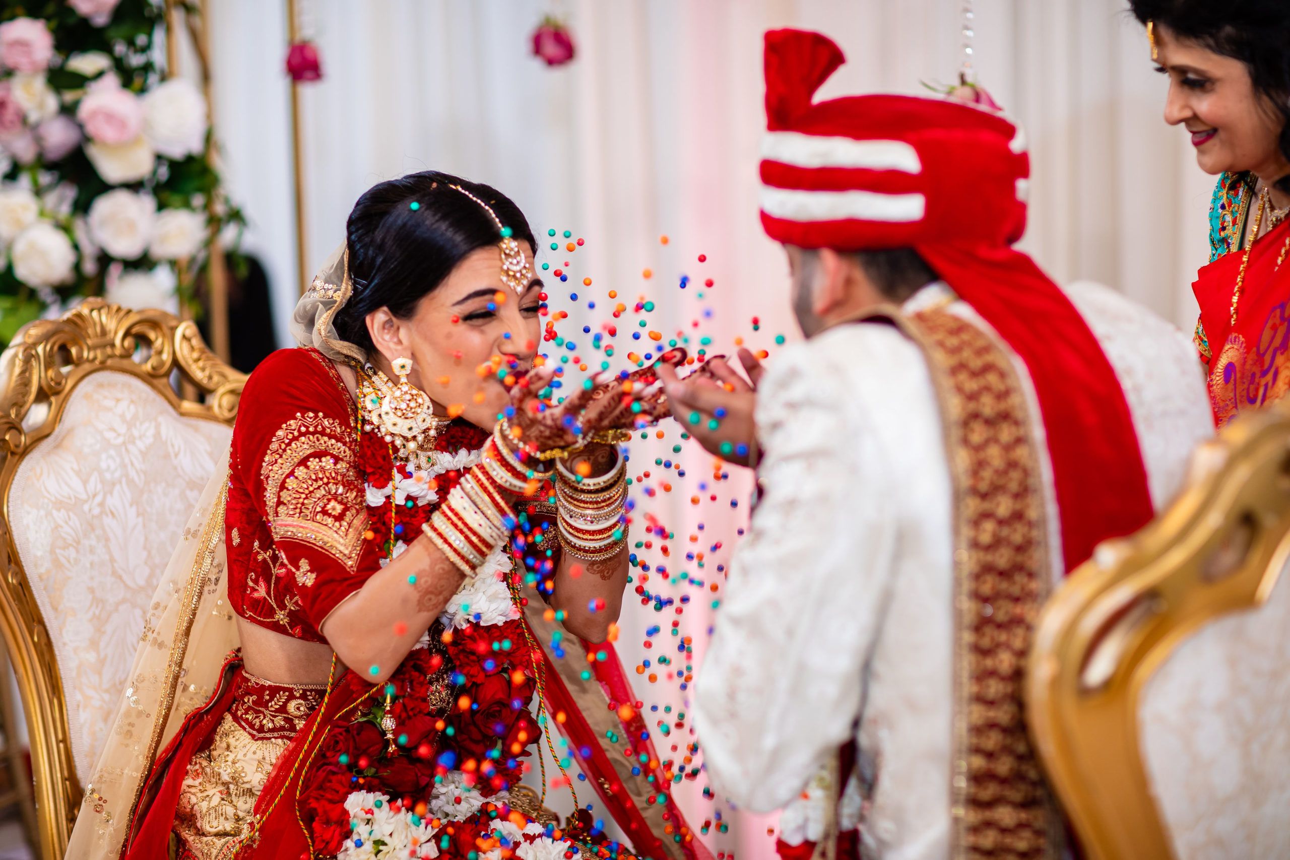 Enchanting Hindu Ceremony at The Marriott in Schaumburg, Illinois