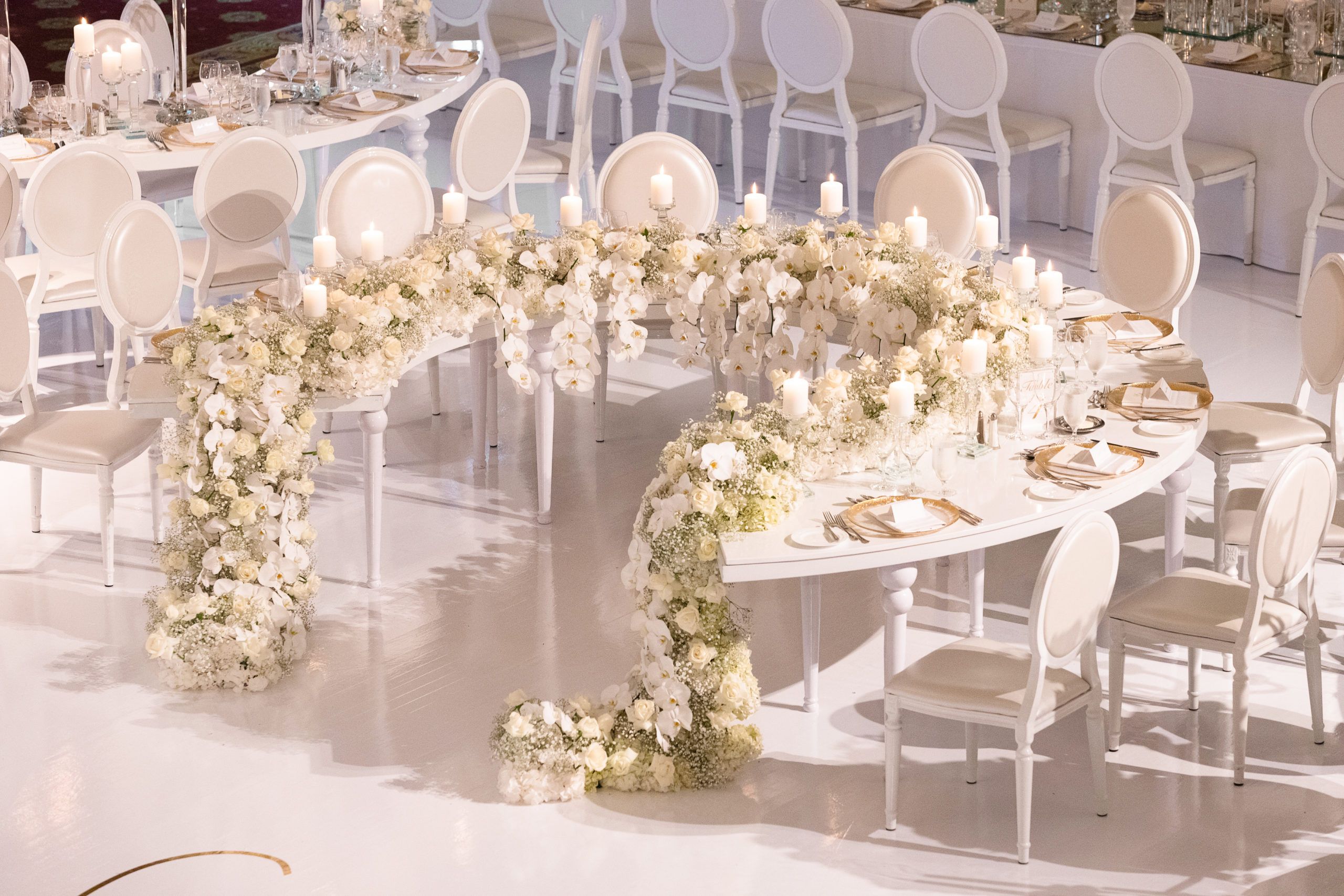 Extravagant All White Wedding at the Fairmont Vancouver in Vancouver, Canada