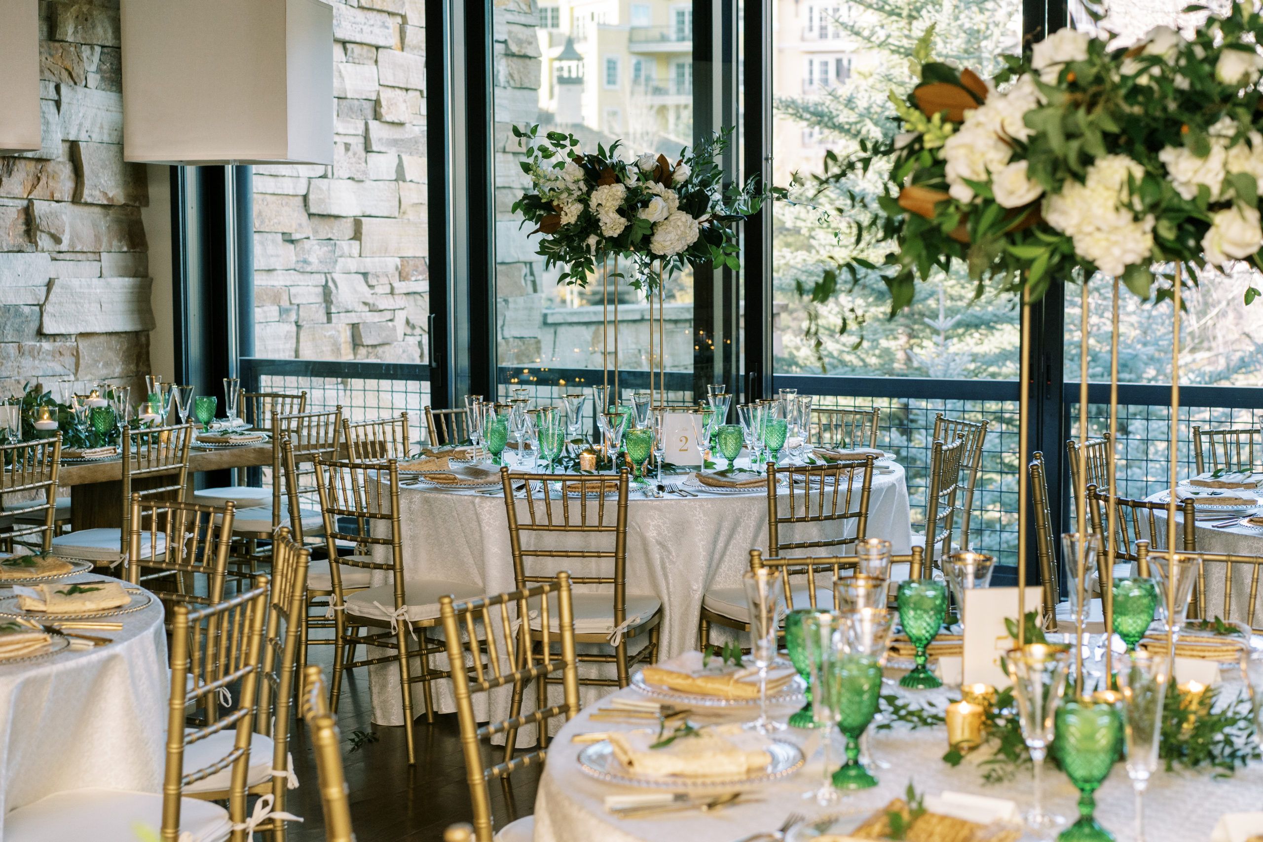 Green and Gold Vail Wedding - Vail/Aspen