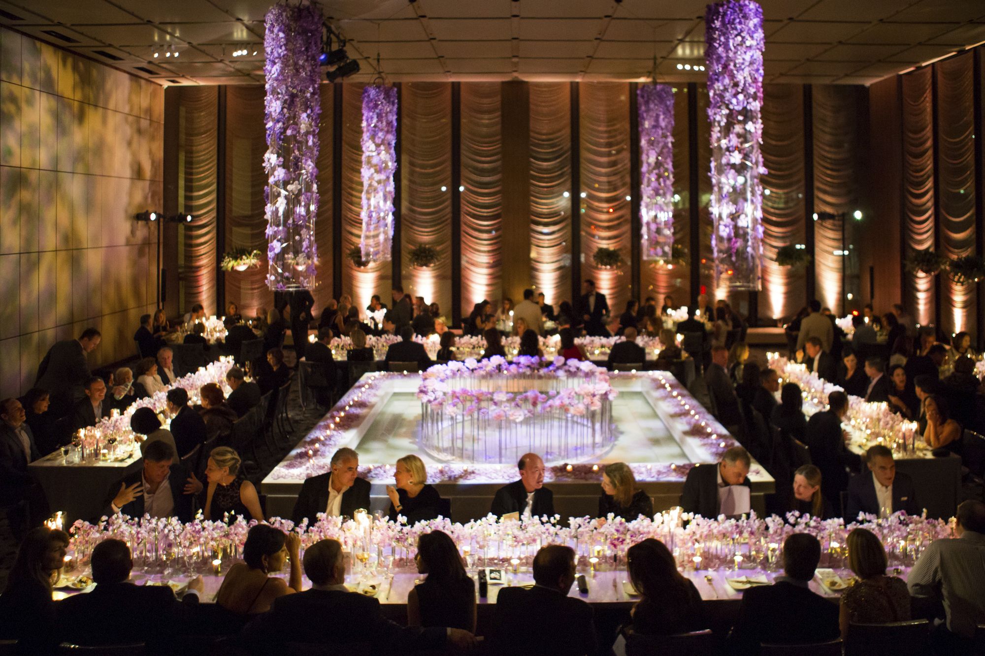 Luxurious Lavender Milestone Birthday at THE GRILL | THE POOL by Major Food Events in New York