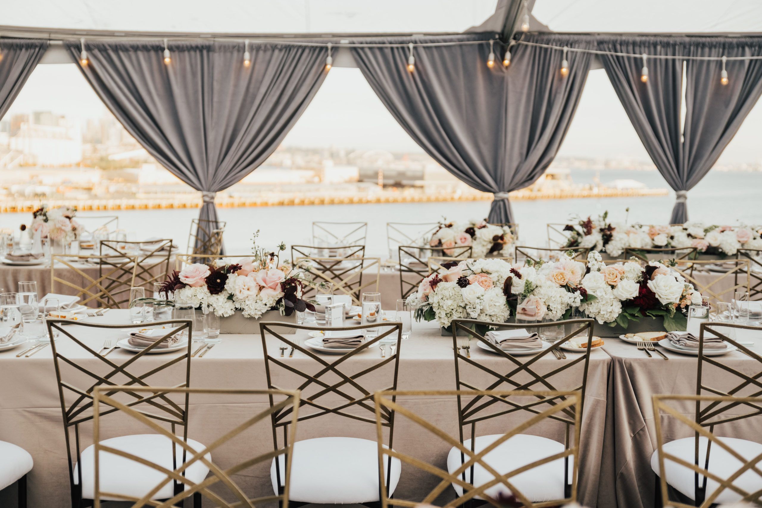 Outdoor Tented Wedding