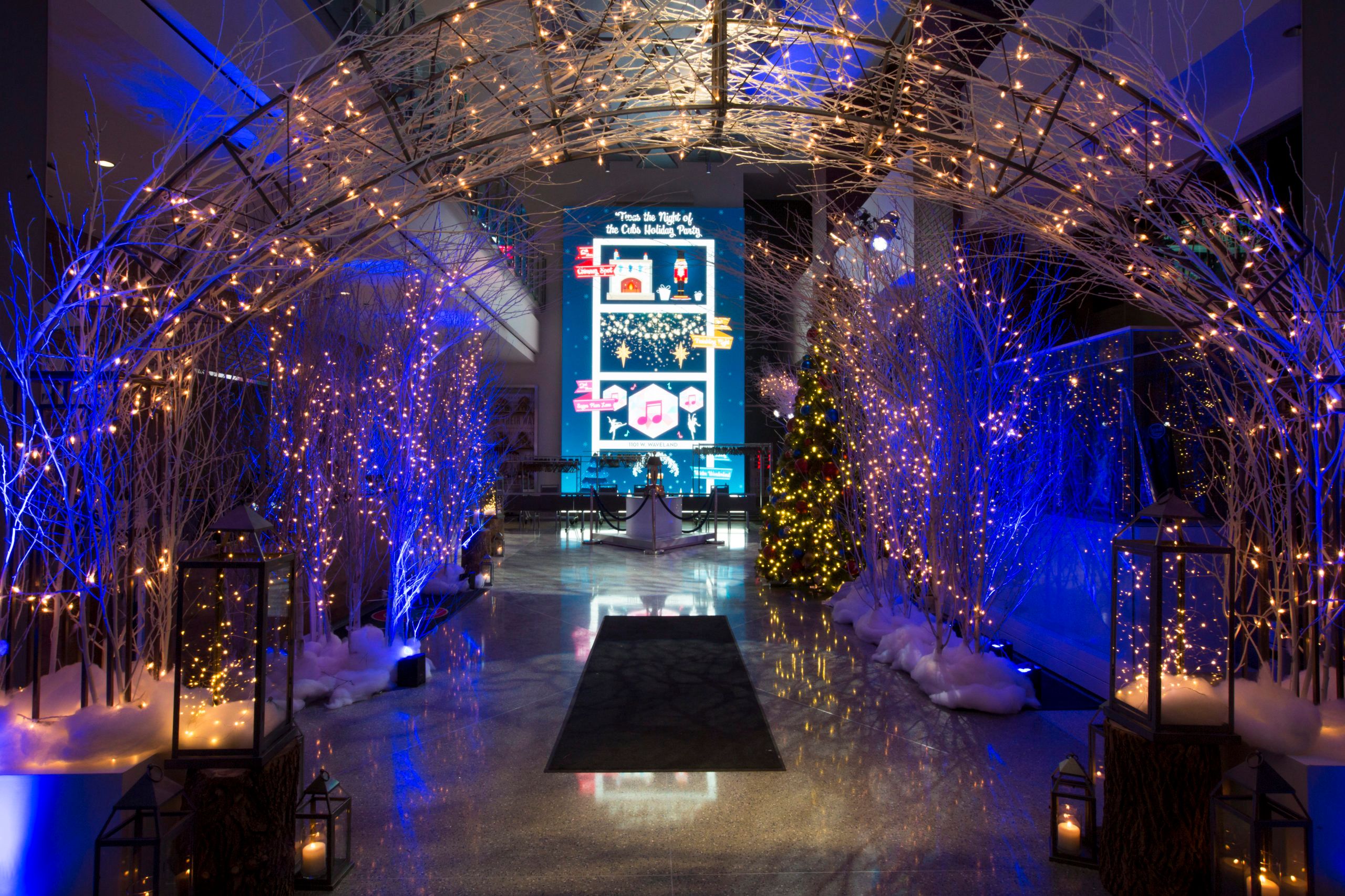 Winter Wonderland Office Party at American Airlines Conference Center in chicago | PartySlate