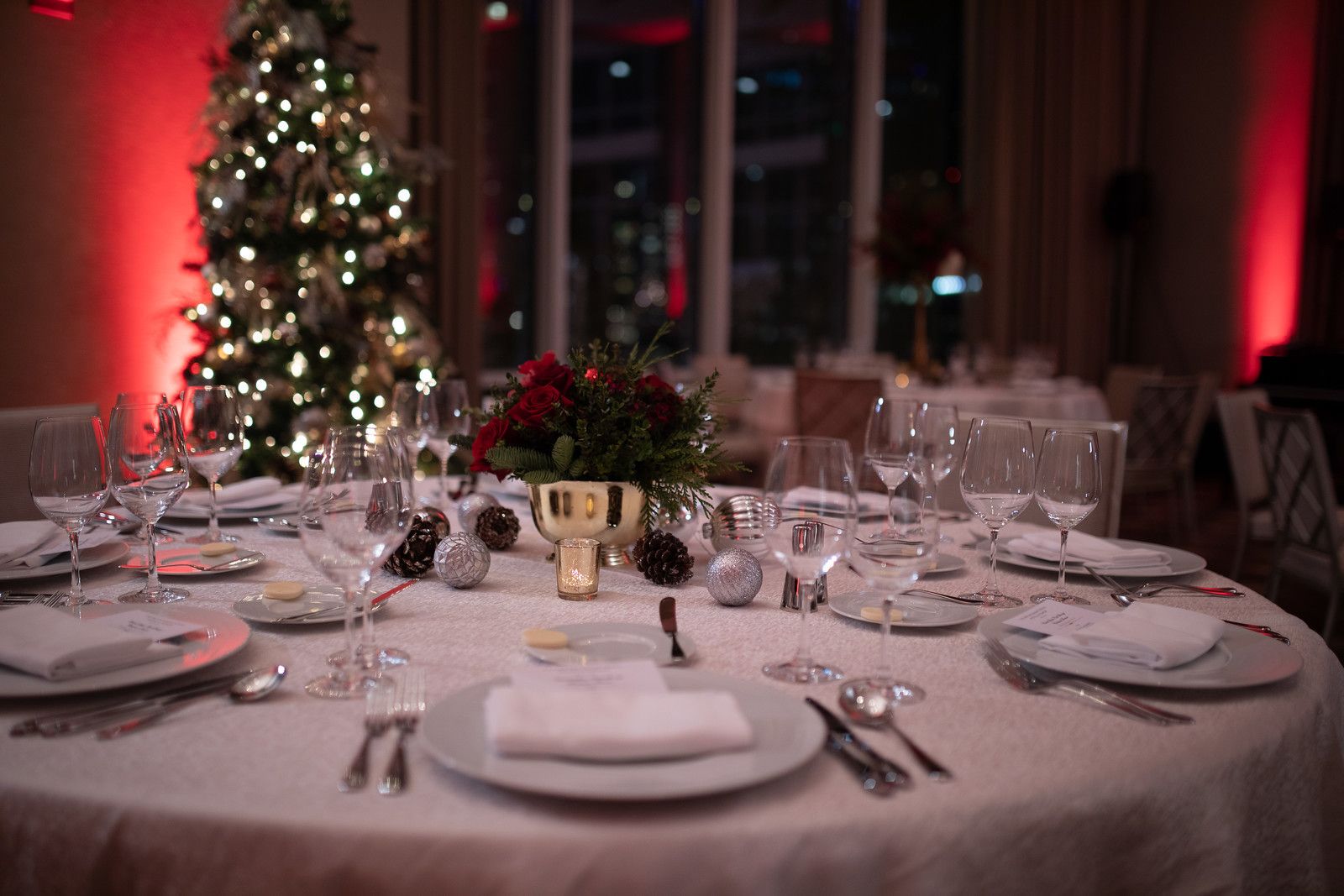 Classic Corporate Holiday Party in Chicago, IL at the Trump International Hotel & Tower | PartySlate
