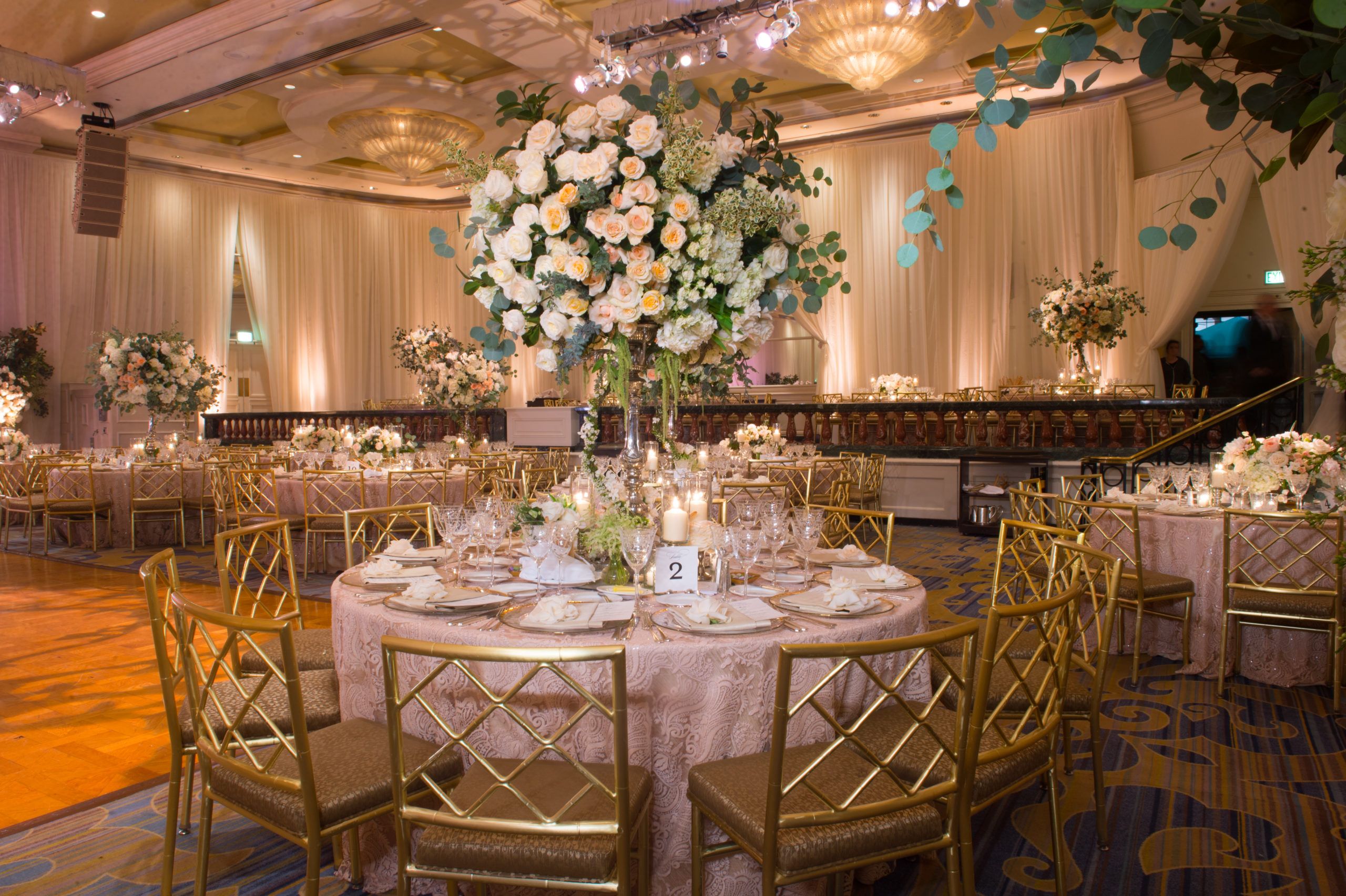 Romantic Blush Wedding at Beverly Wilshire, A Four Seasons Hotel in Los Angeles, CA