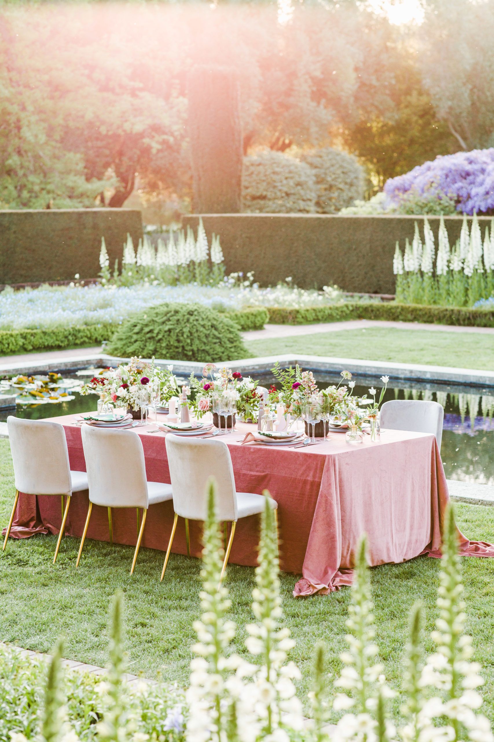Romantic Filoli Garden Wedding