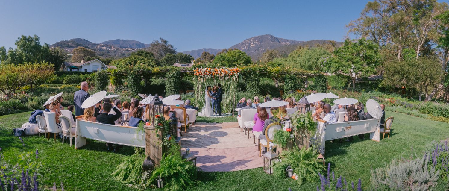 Rustic Wedding at San Ysidro Ranch in Montecito, California