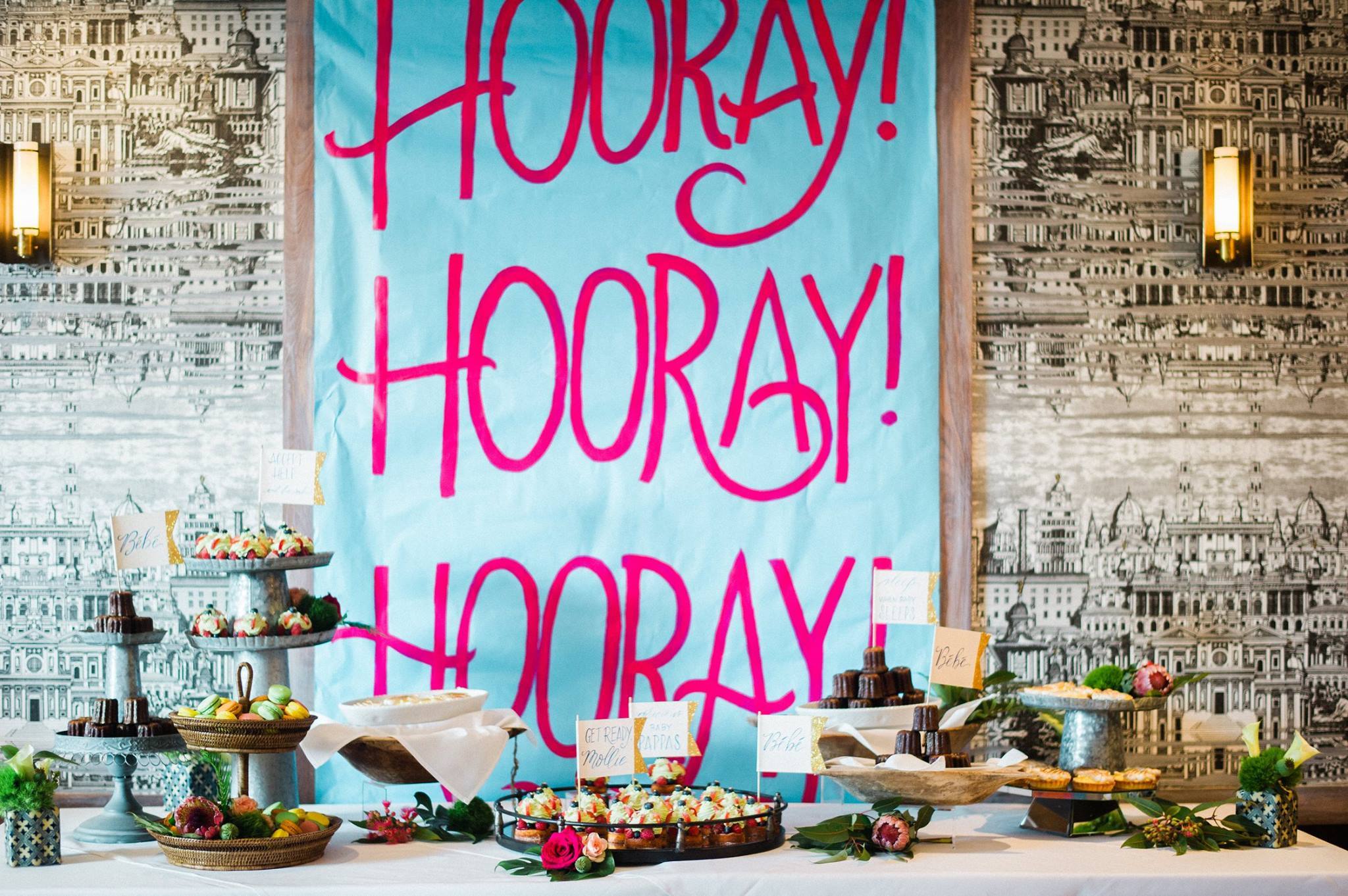 Hooray! A Sweet Baby Shower at La Table in Houston, Texas