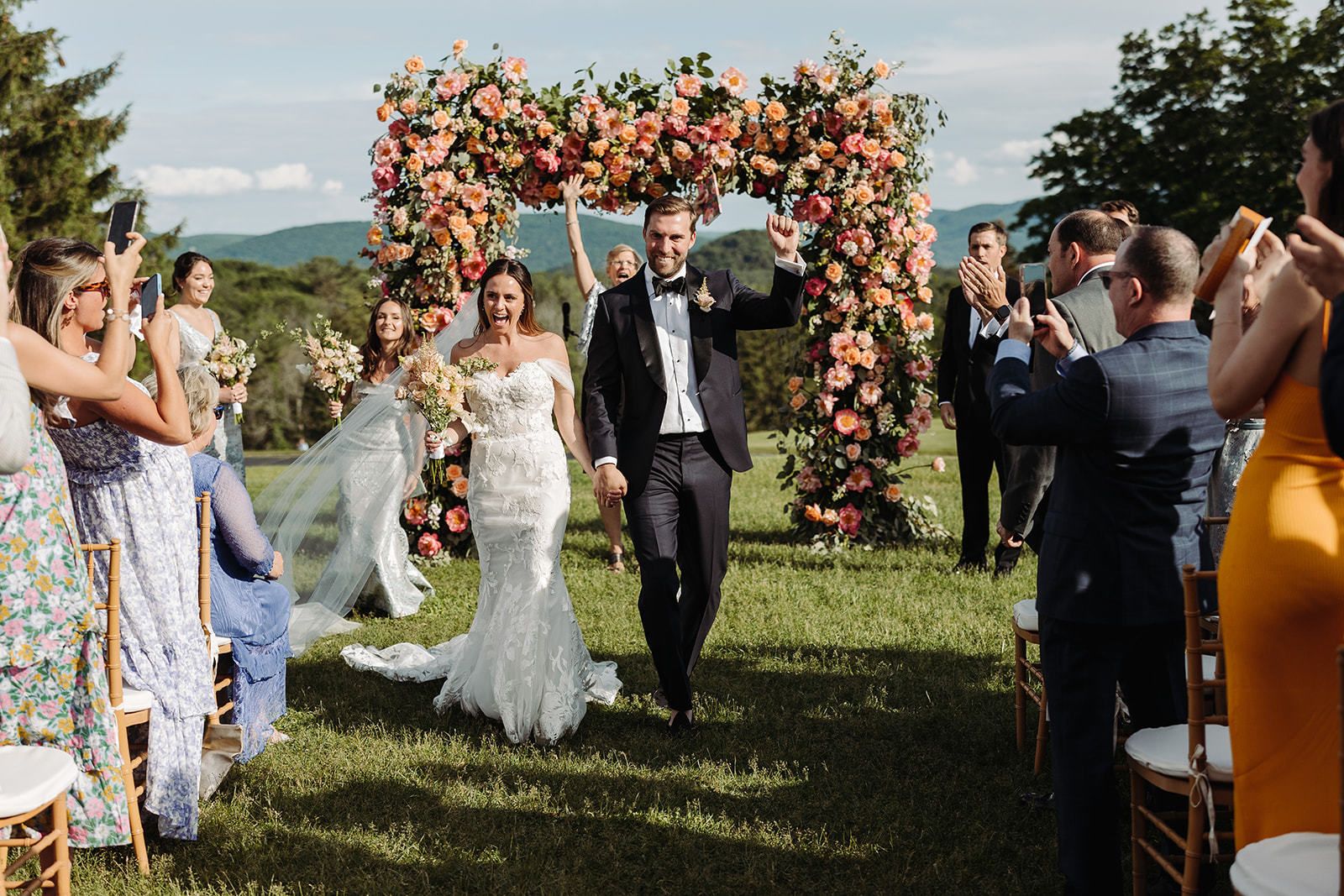Opulent Wedding in the Berkshires at the Historic Wyndhurt Manor | PartySlate
