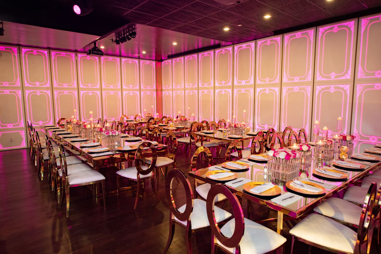 Elegant Fuschia Bridal Shower at SPACE54 in New York, NY | PartySlate