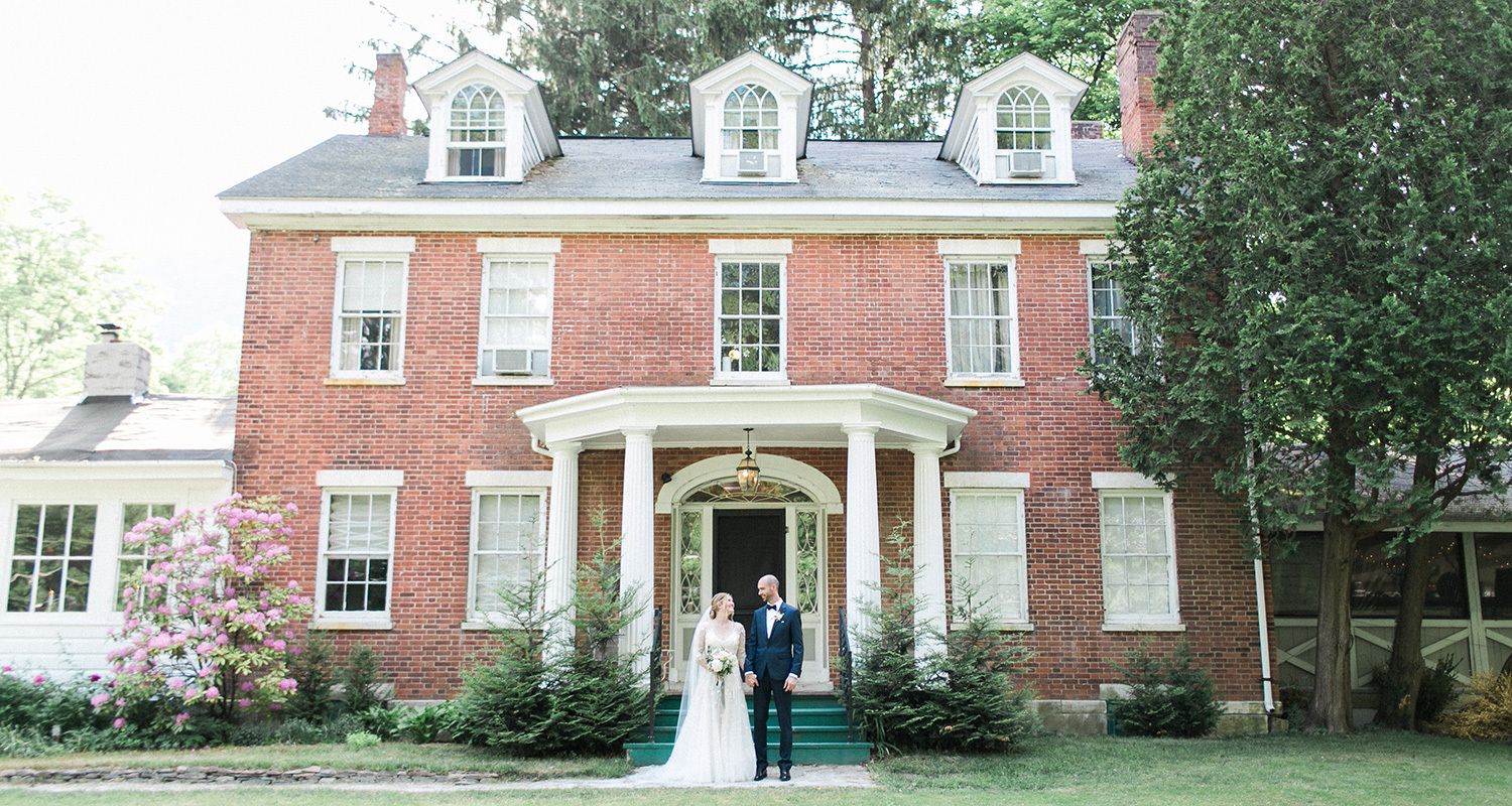 timeless wedding at Berkshires wedding venue Race Brook Lodge | PartySlate