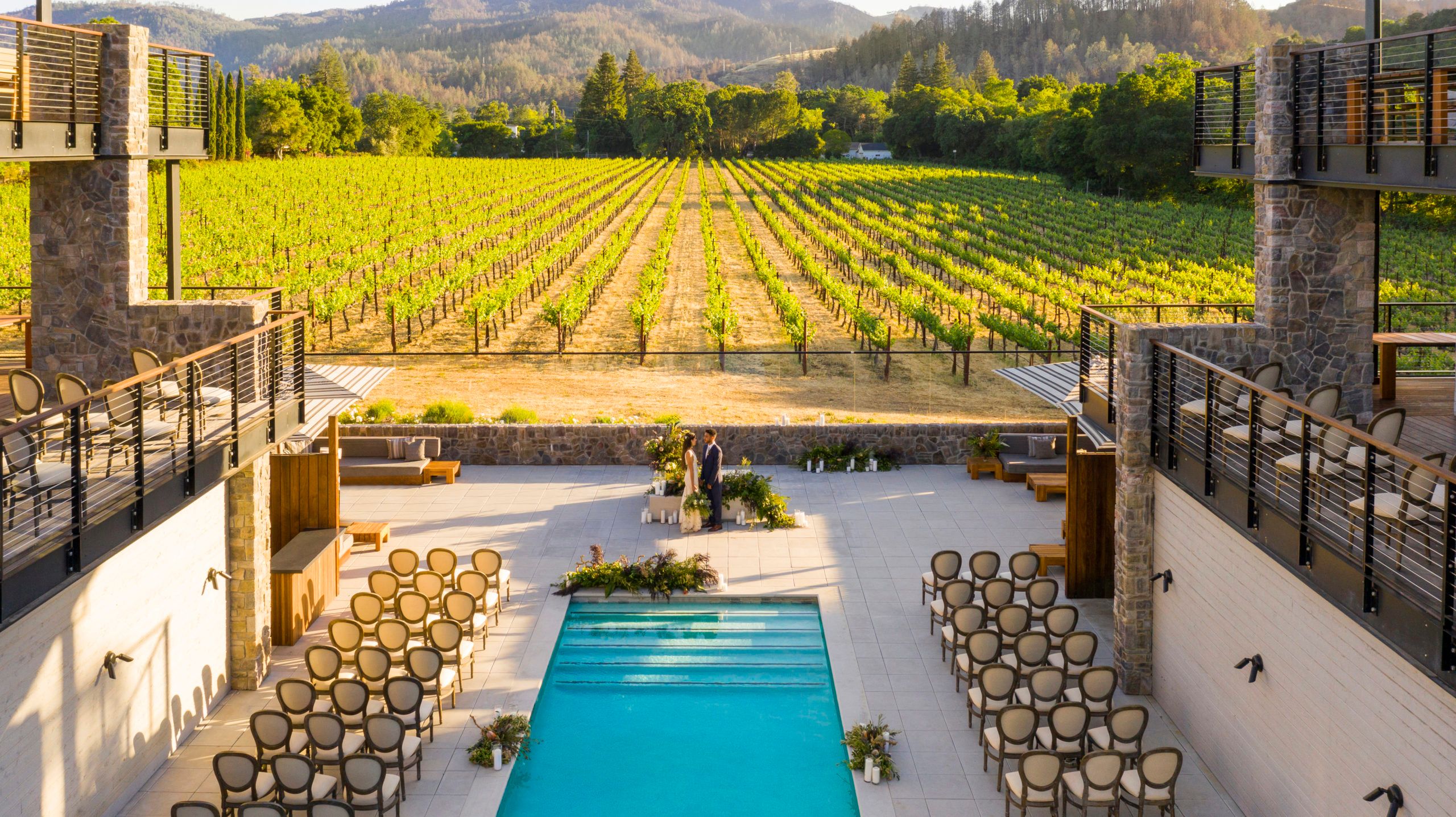 Fresh Outdoor Wedding at Alila Napa Valley in St. Helena, California | PartySlate