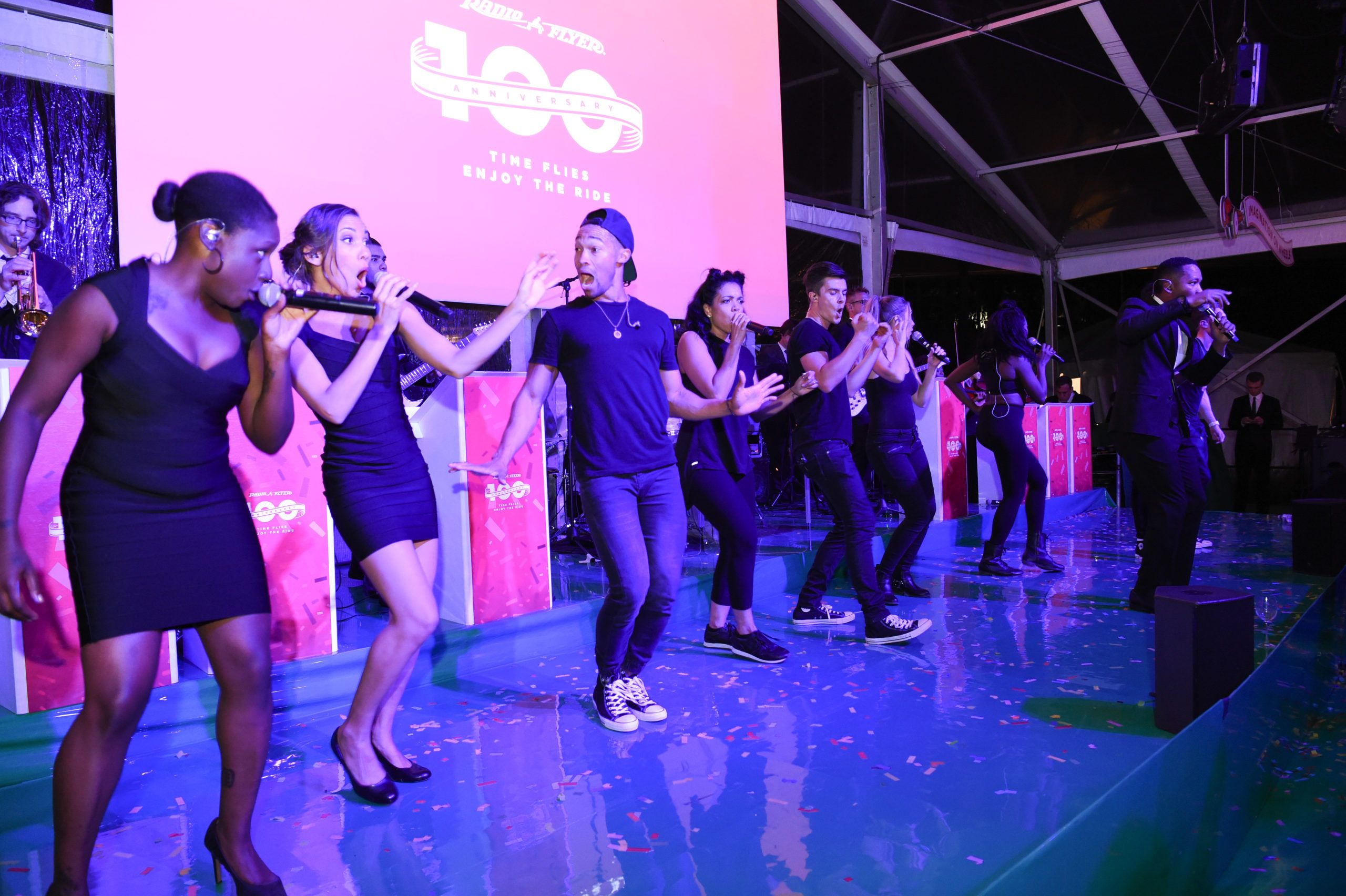 Radio Flyer's 100 Anniversary Event at Radio Flyer Corporate Headquarters in Chicago, IL