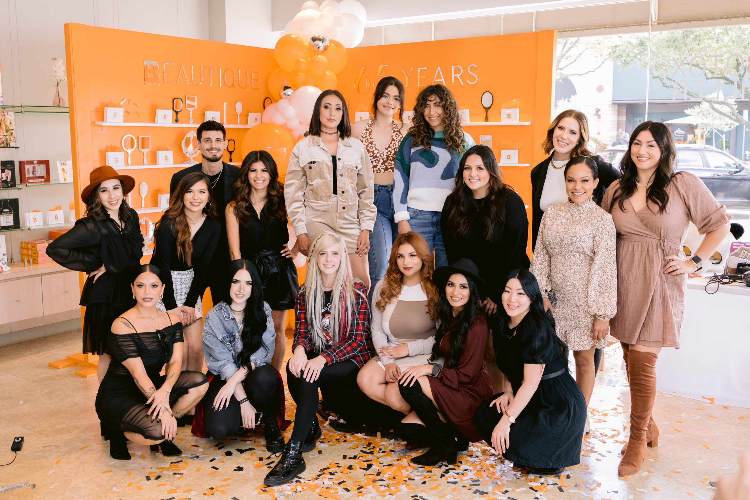 Vibrant Company Anniversary Party at Beautique Day & Spa in Houston, Texas