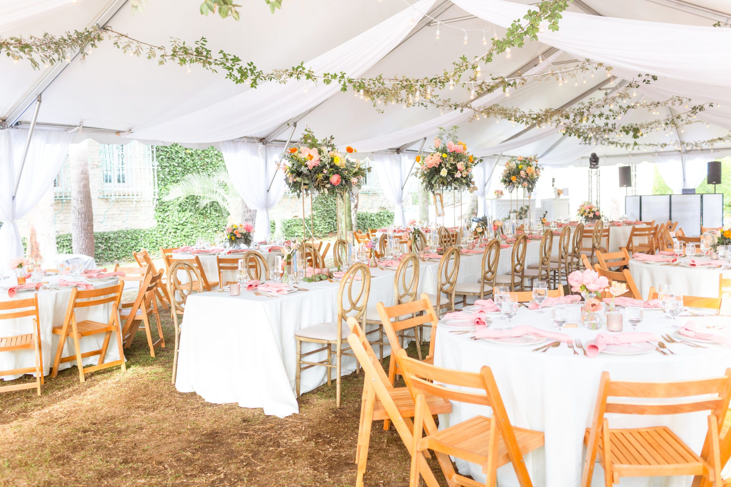 Bright Garden Wedding at The Historic Atalaya Castle in Huntington Beach State Park, South Carolina