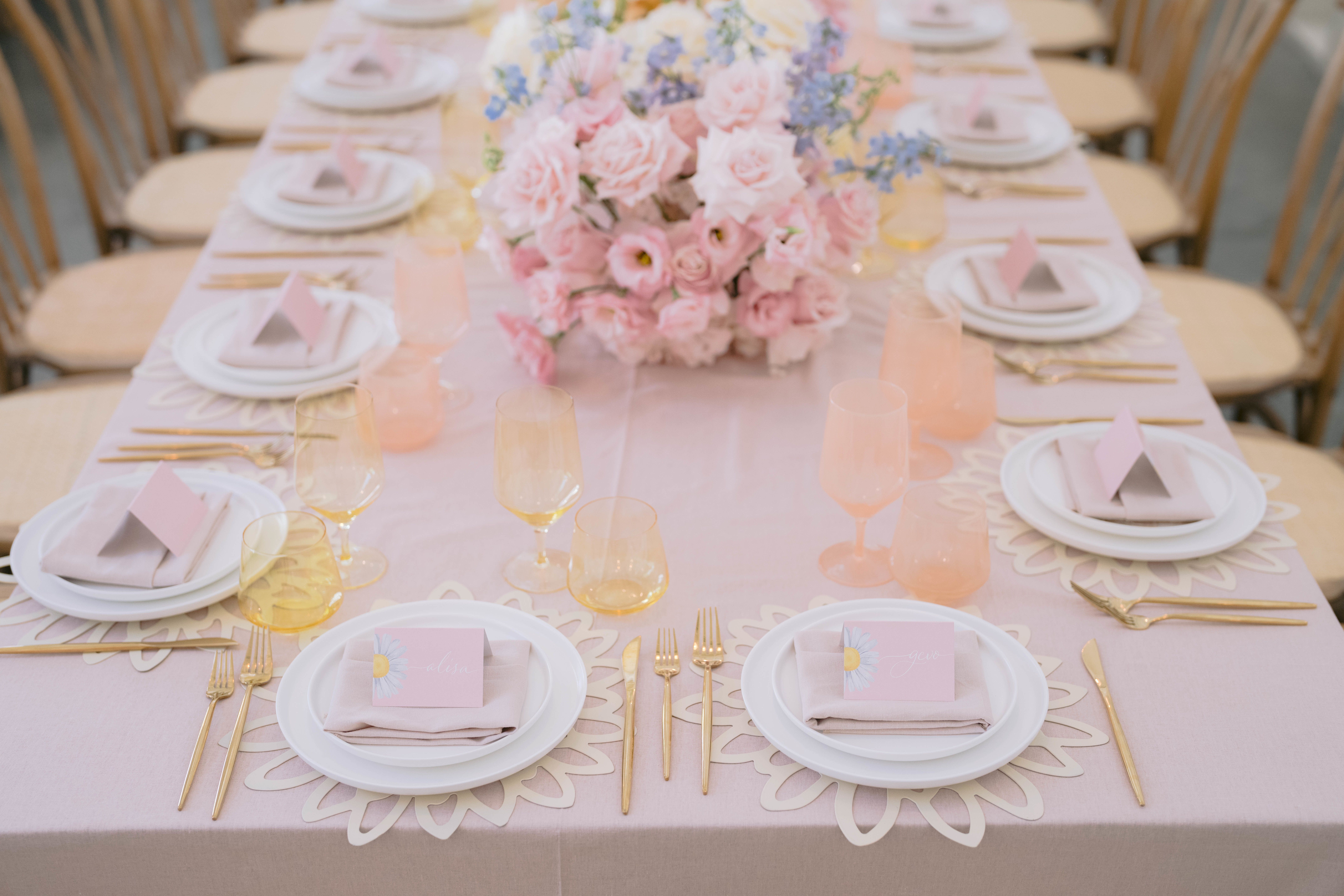 Floral-Filled Kids Birthday Party at Lombardi House in Los Angeles, California