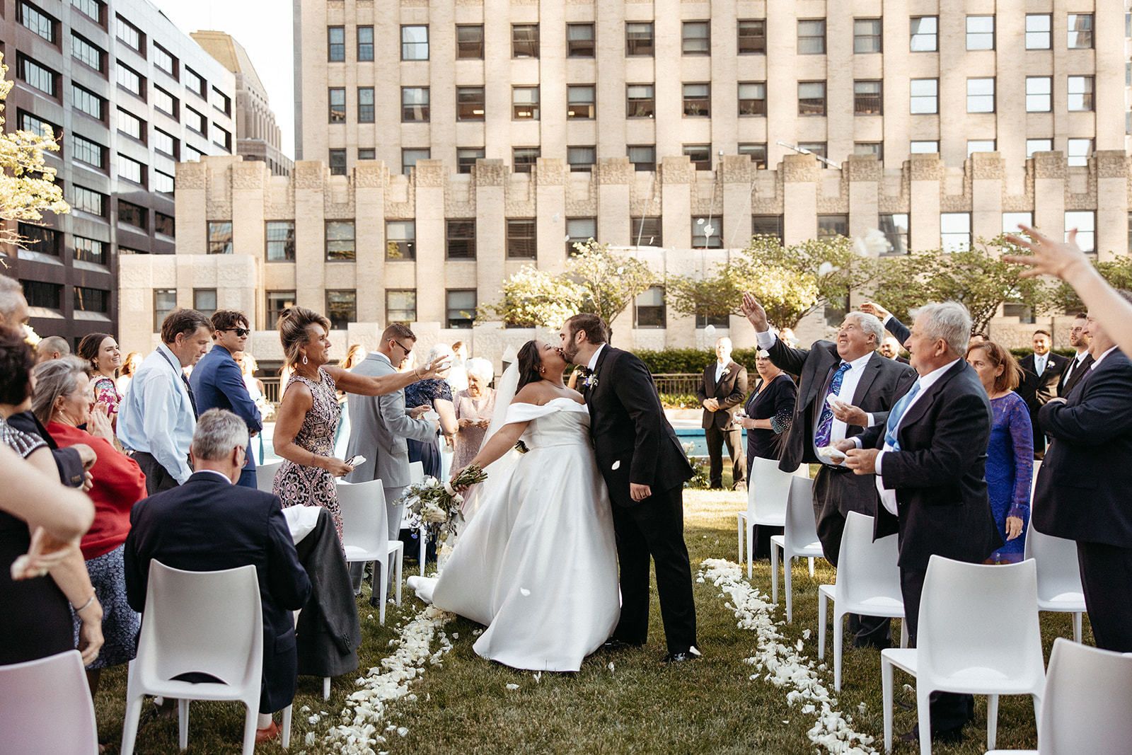 Intimate Summer Wedding at 9OFS in Boston, Massachusetts
