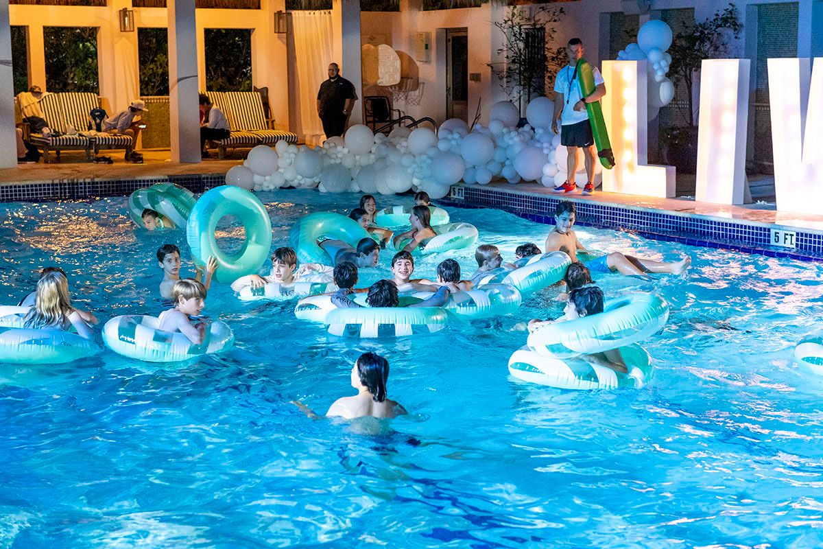 Lively Bar Mitzvah at La Gorce Country Club in Miami Beach, Florida