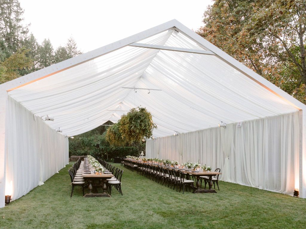 Modern Garden Wedding at Meadowood Napa Valley in Saint Helena, California