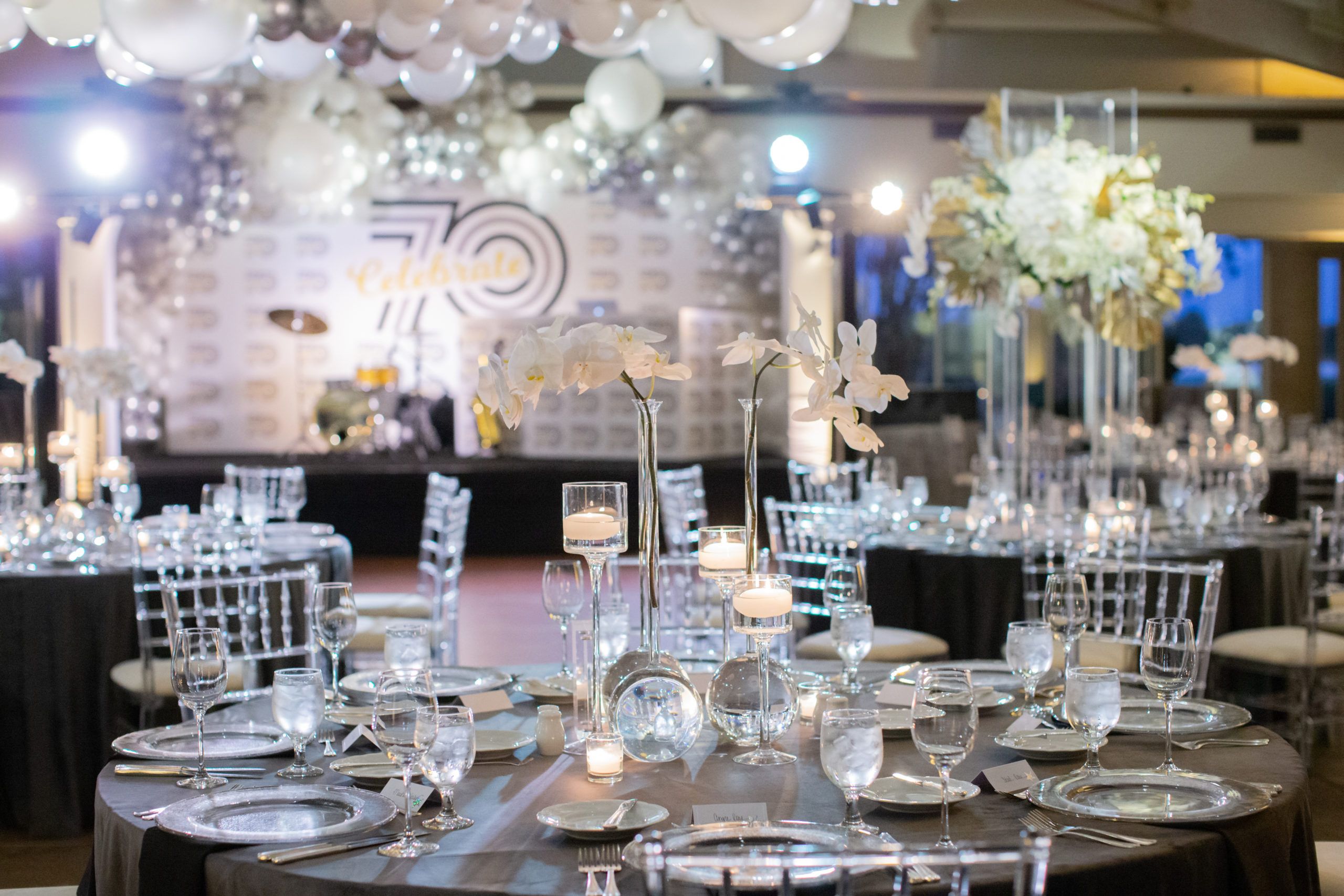 Glamorous 70th Birthday Celebration at Four Seasons Resort and Club Dallas at Las Colinas in Dallas, Texas | PartySlate