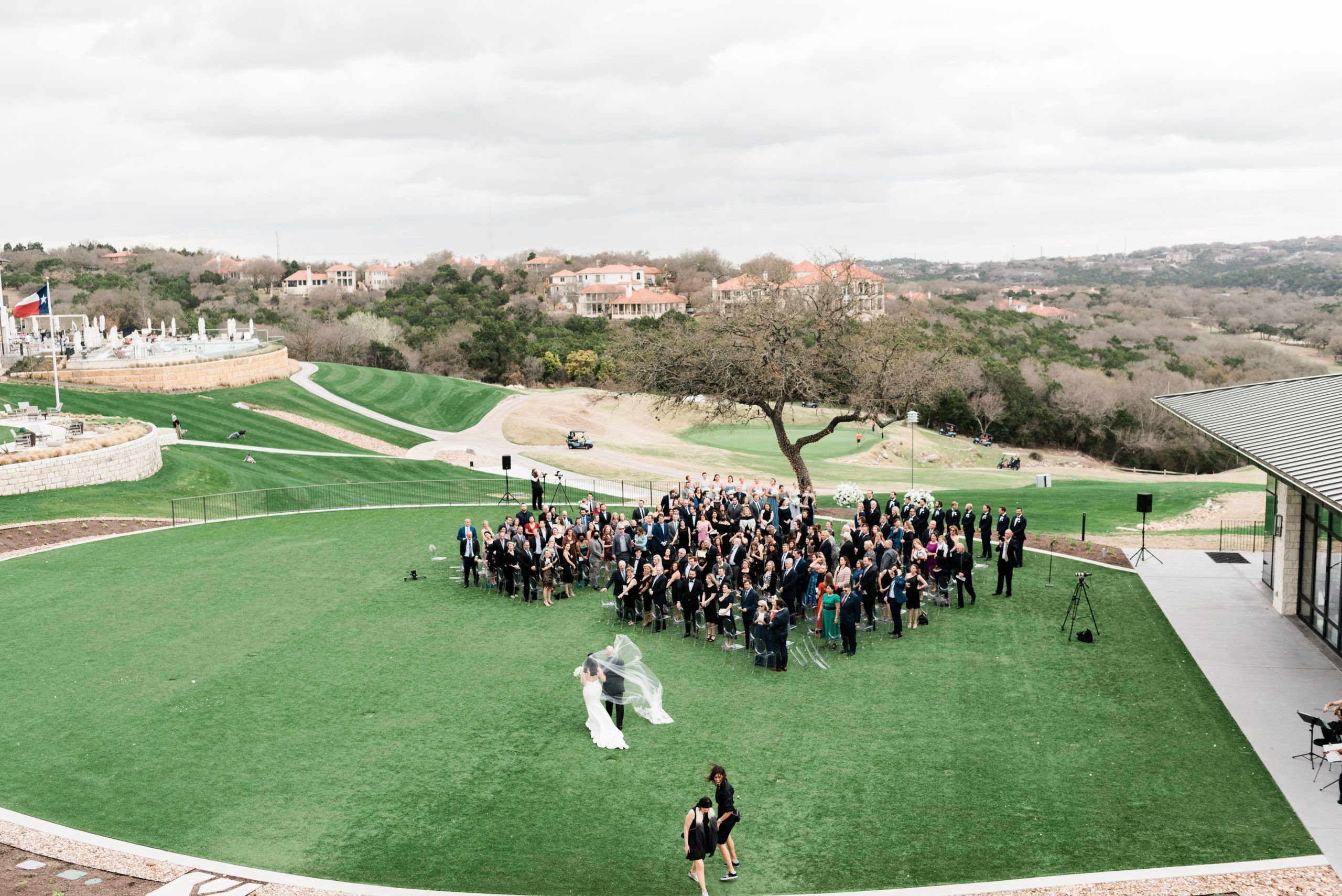 Austin Hill Country Wedding at Omni Barton Creek Resort and Spa | PartySlate