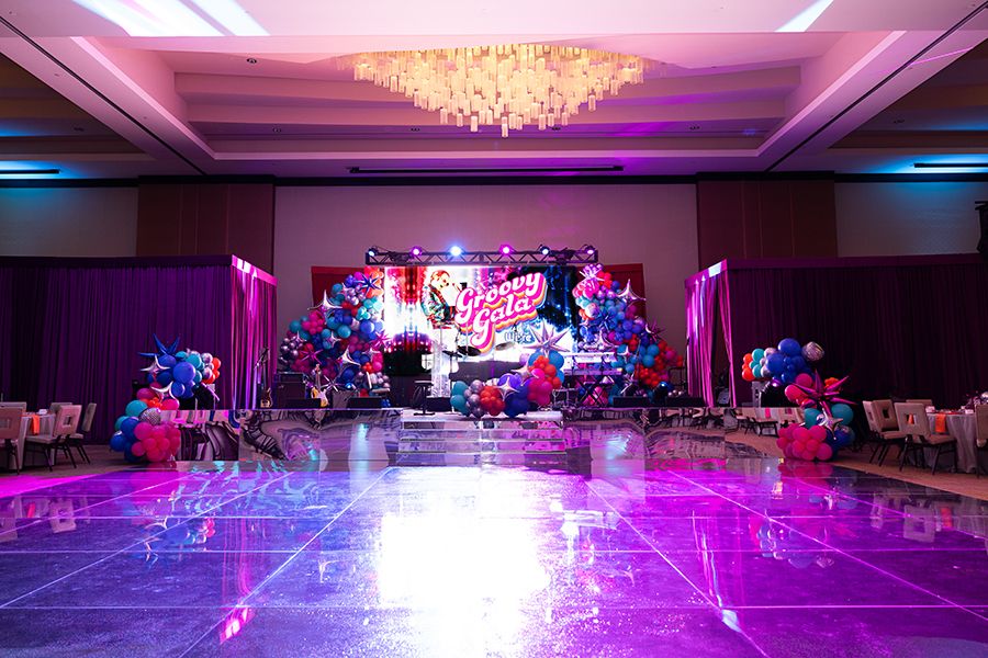 Disco Themed Gala at Hilton Dallas/Plano Granite Park in Plano, Texas | PartySlate
